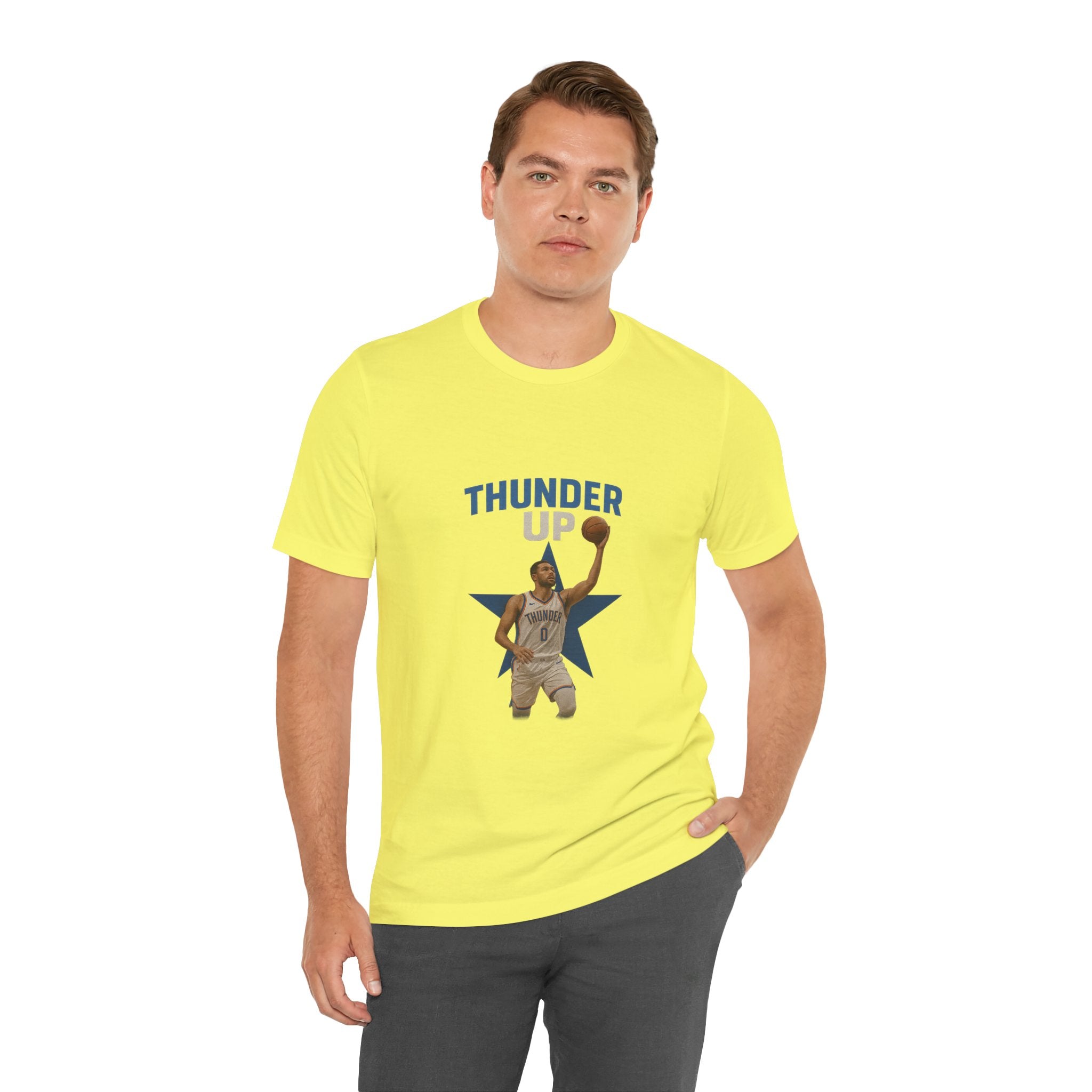 Thunder Up Basketball Tee