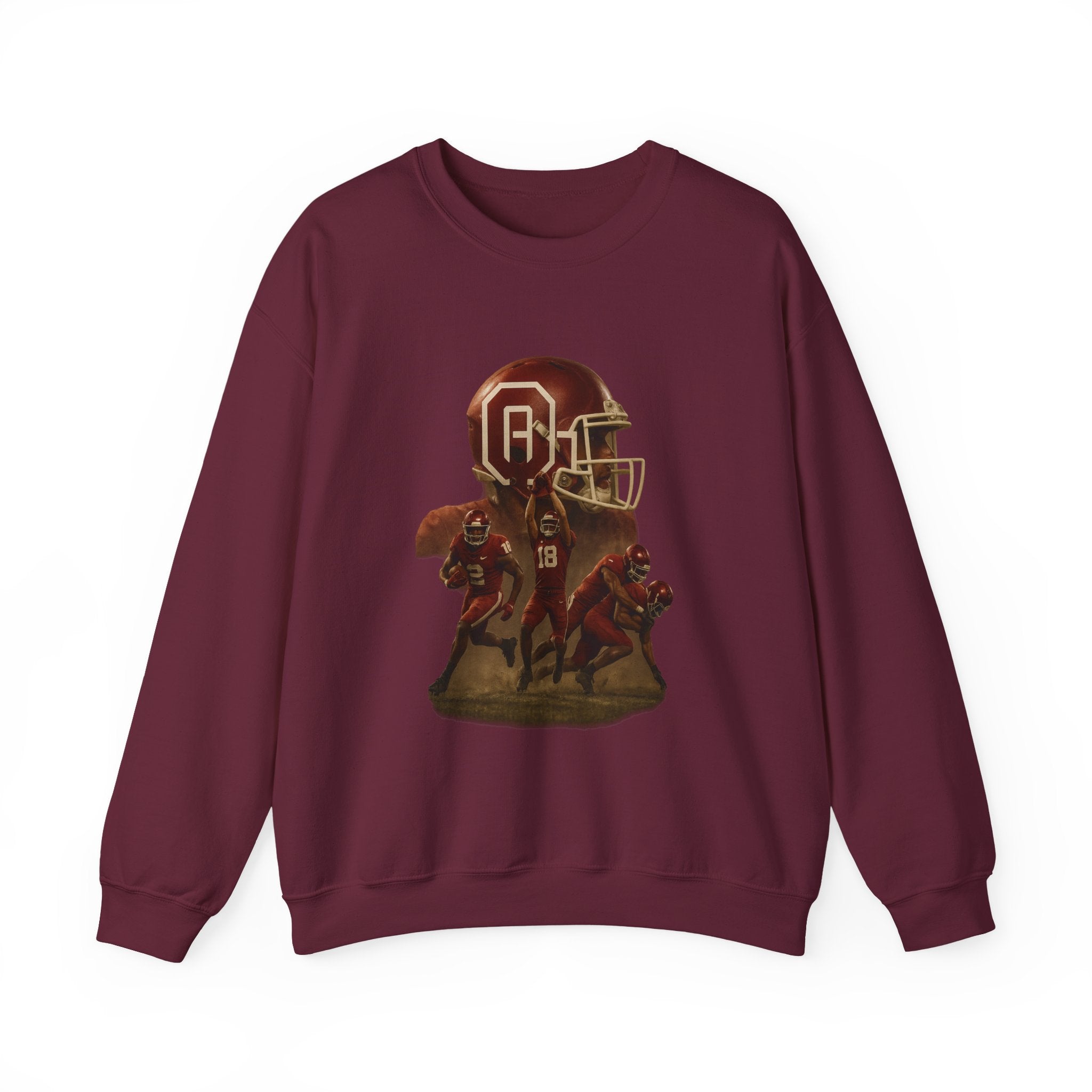 Vintage Football Crewneck Sweatshirt