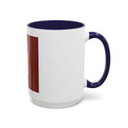 Crimson Accent Coffee Mug with OU Logo