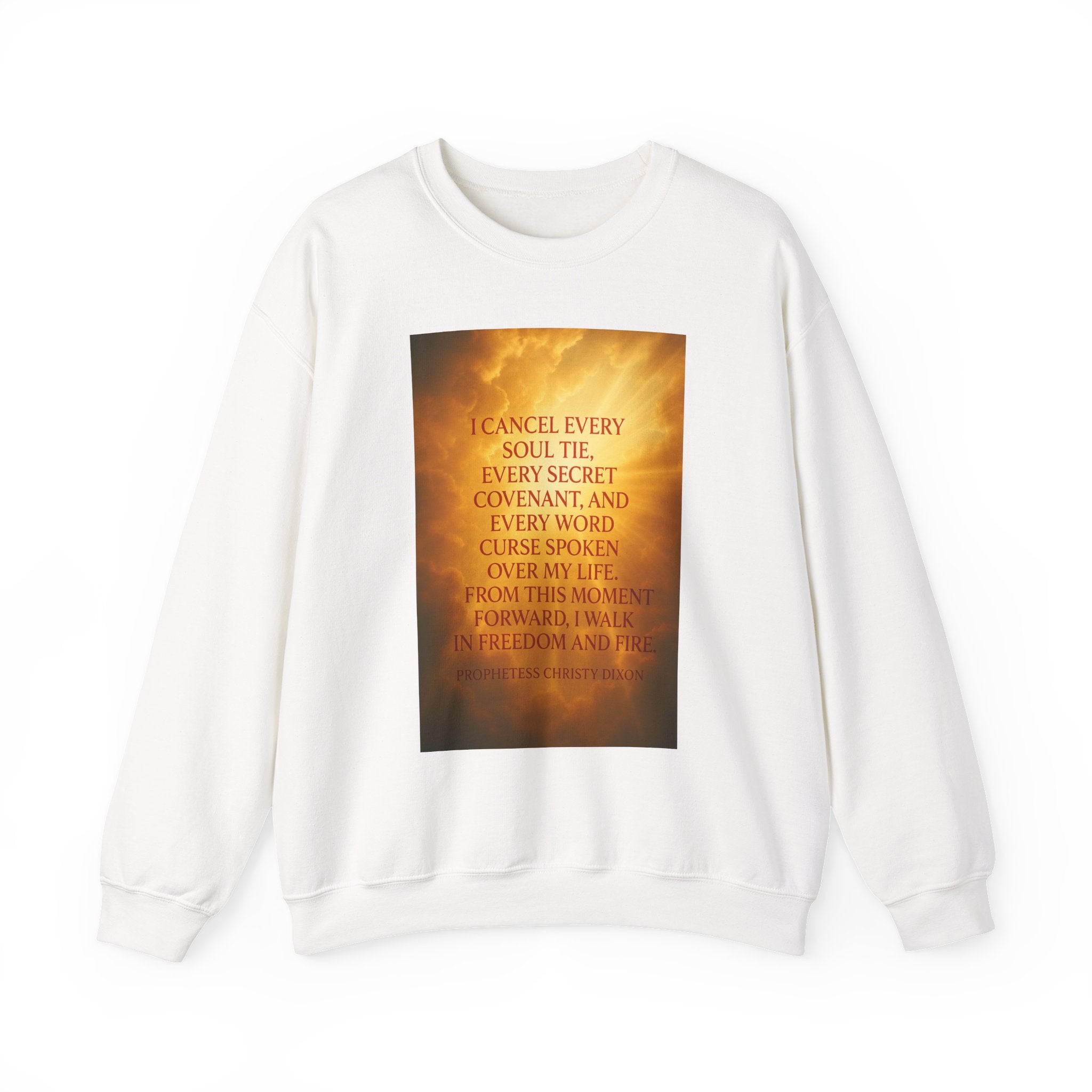 Inspirational Quote Crewneck Sweatshirt