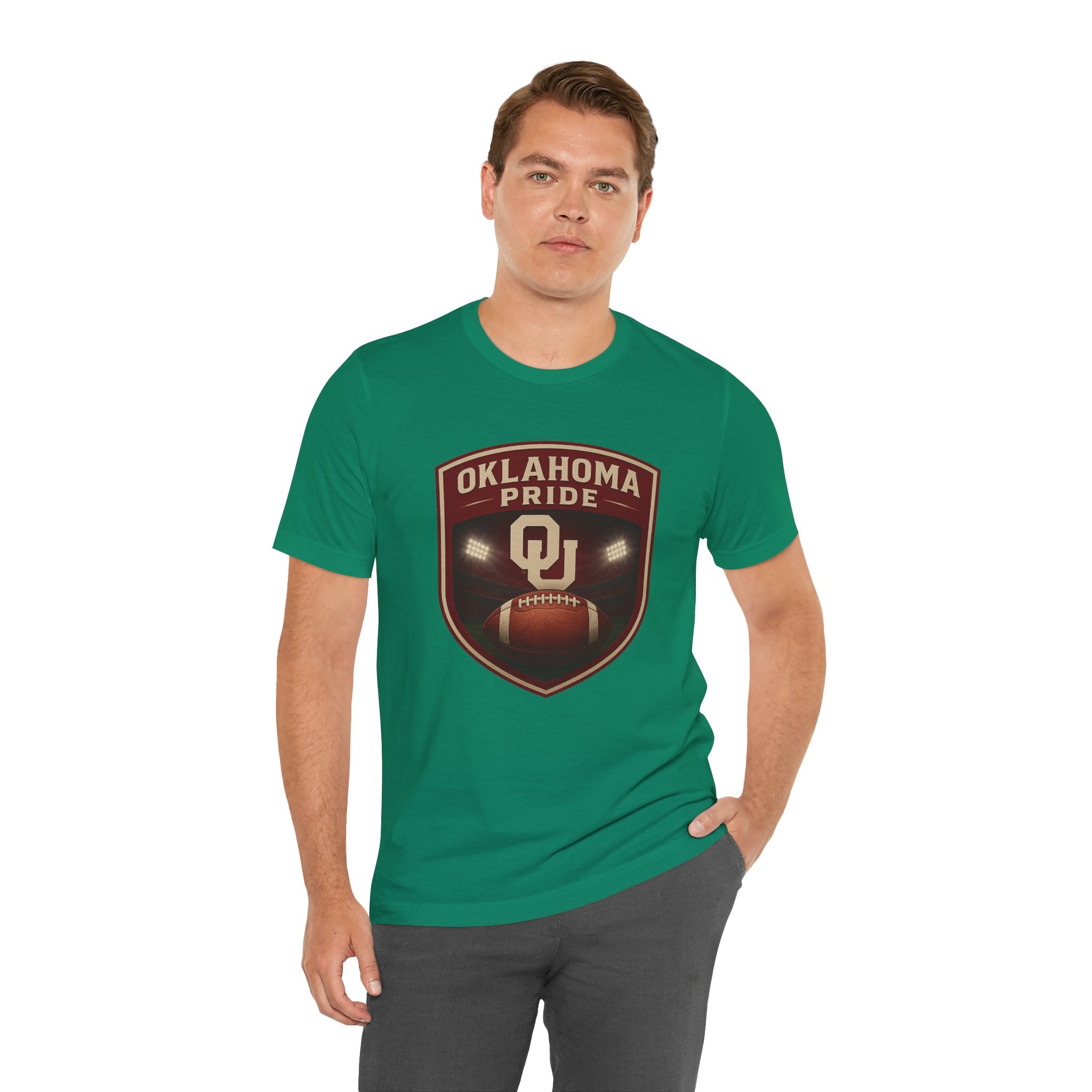 Oklahoma Pride Football Tee