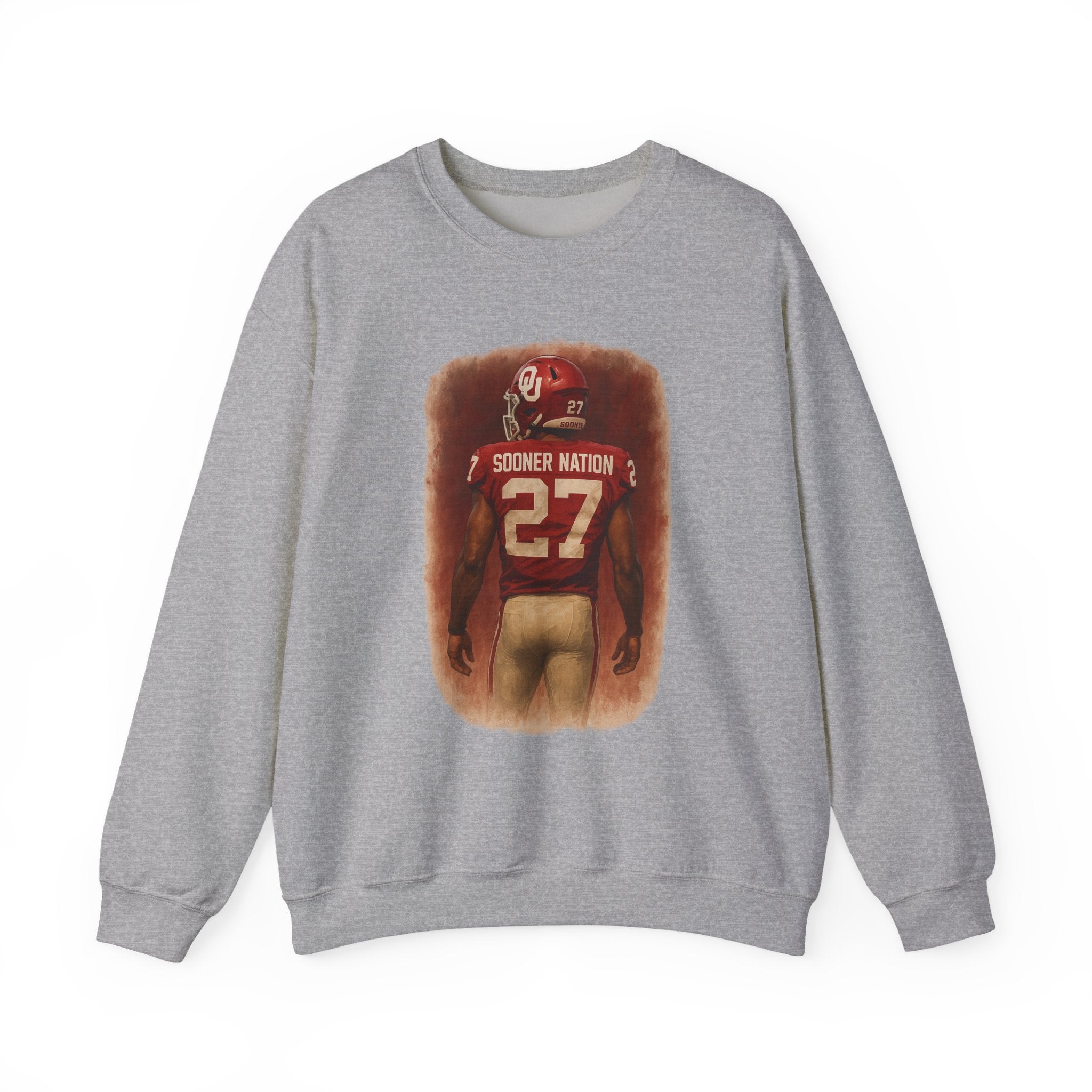 Sporty Outdoor Crewneck Sweatshirt