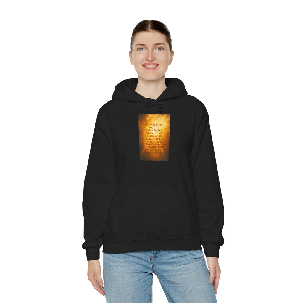 Inspirational Quote Hooded Sweatshirt