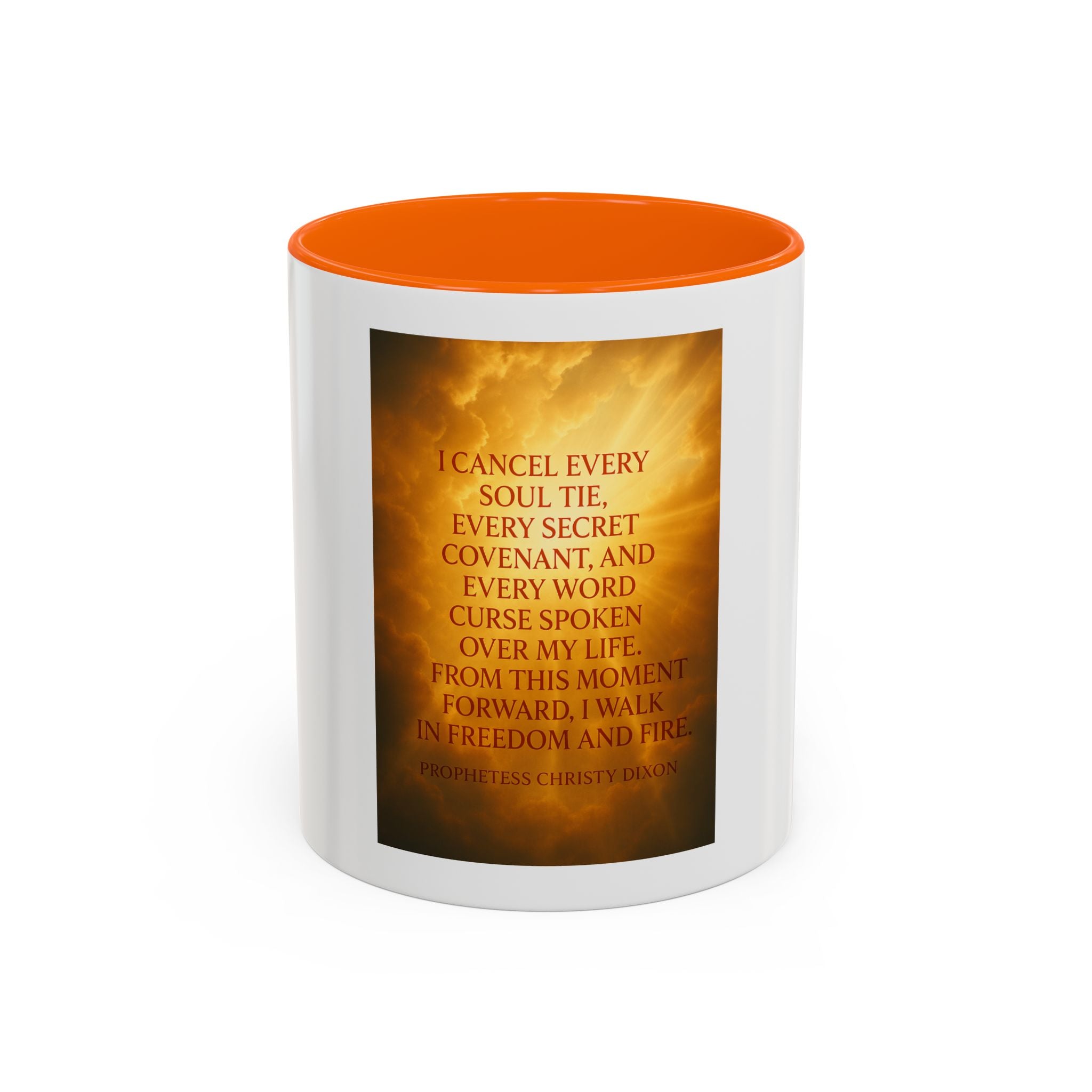Inspirational Accent Coffee Mug
