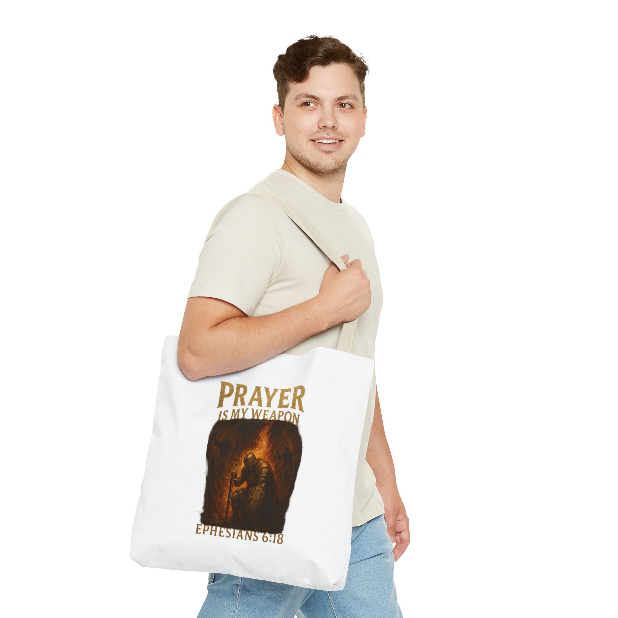 Prayer Warrior Tote Bag