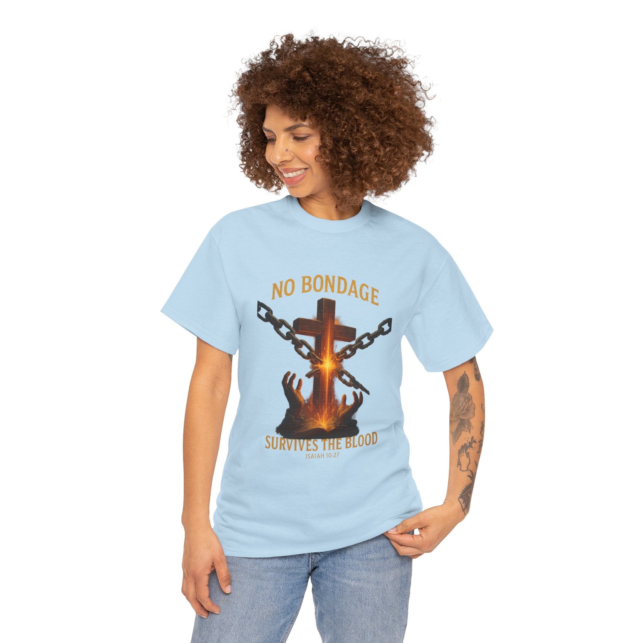 Faith-Inspired Unisex Heavy Cotton Tee