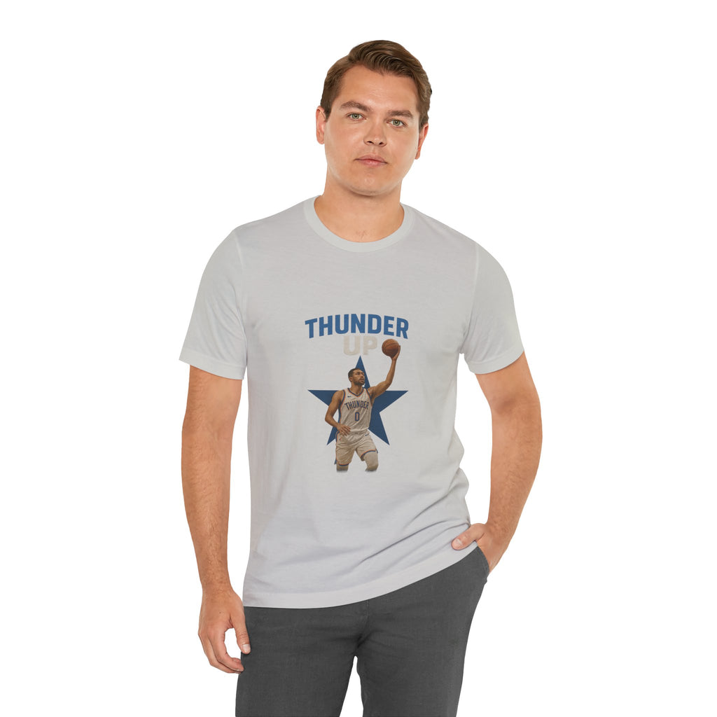 Thunder Up Basketball Tee
