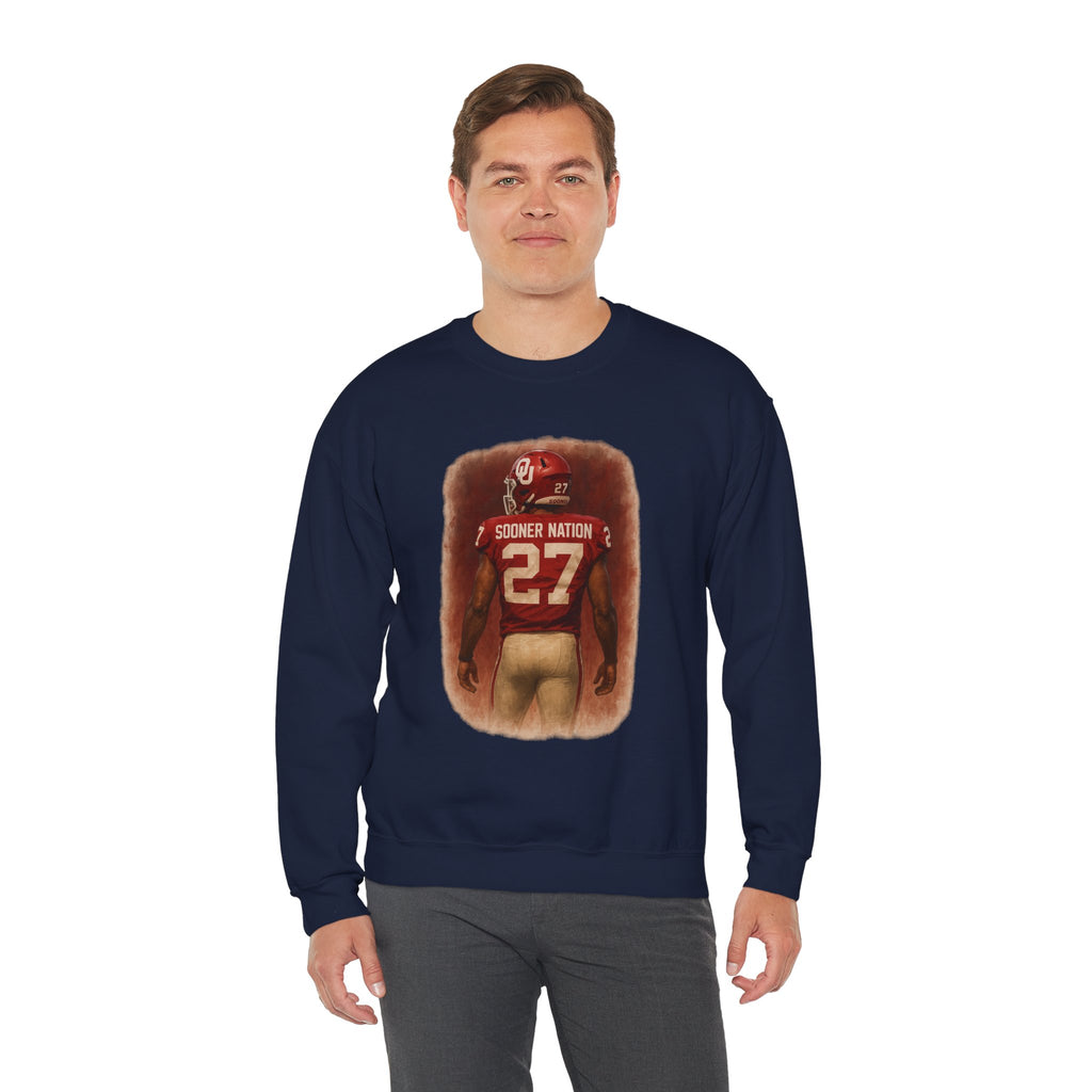 Sporty Outdoor Crewneck Sweatshirt