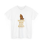 Warfare Won on My Knees Unisex Tee