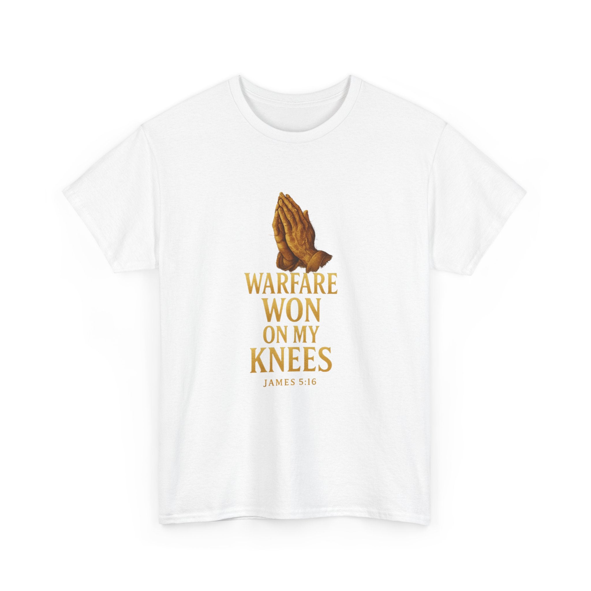 Warfare Won on My Knees Unisex Tee