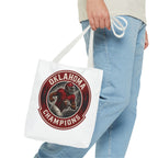 Oklahoma Champions Tote Bag, Sports Fan Tote