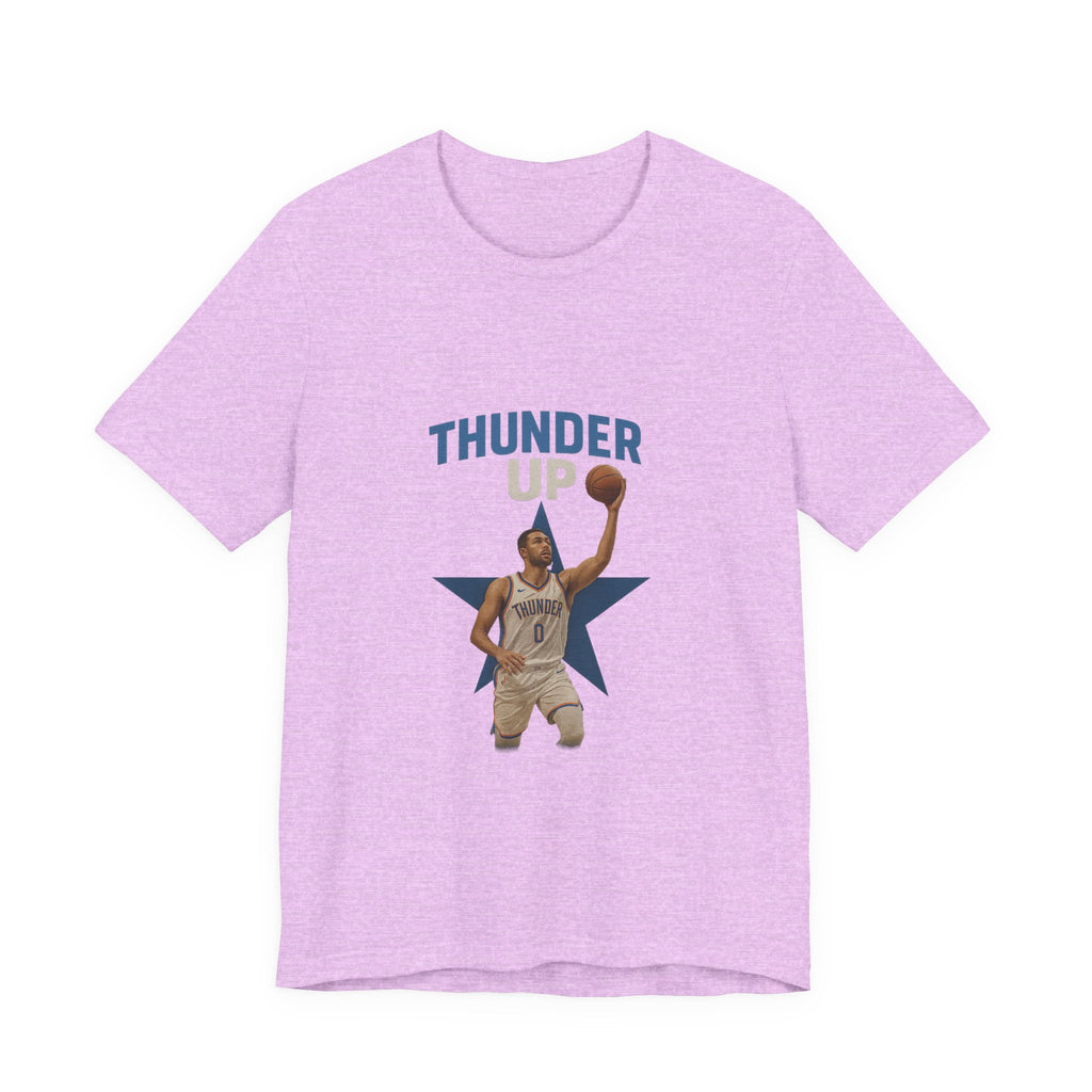 Thunder Up Basketball Tee