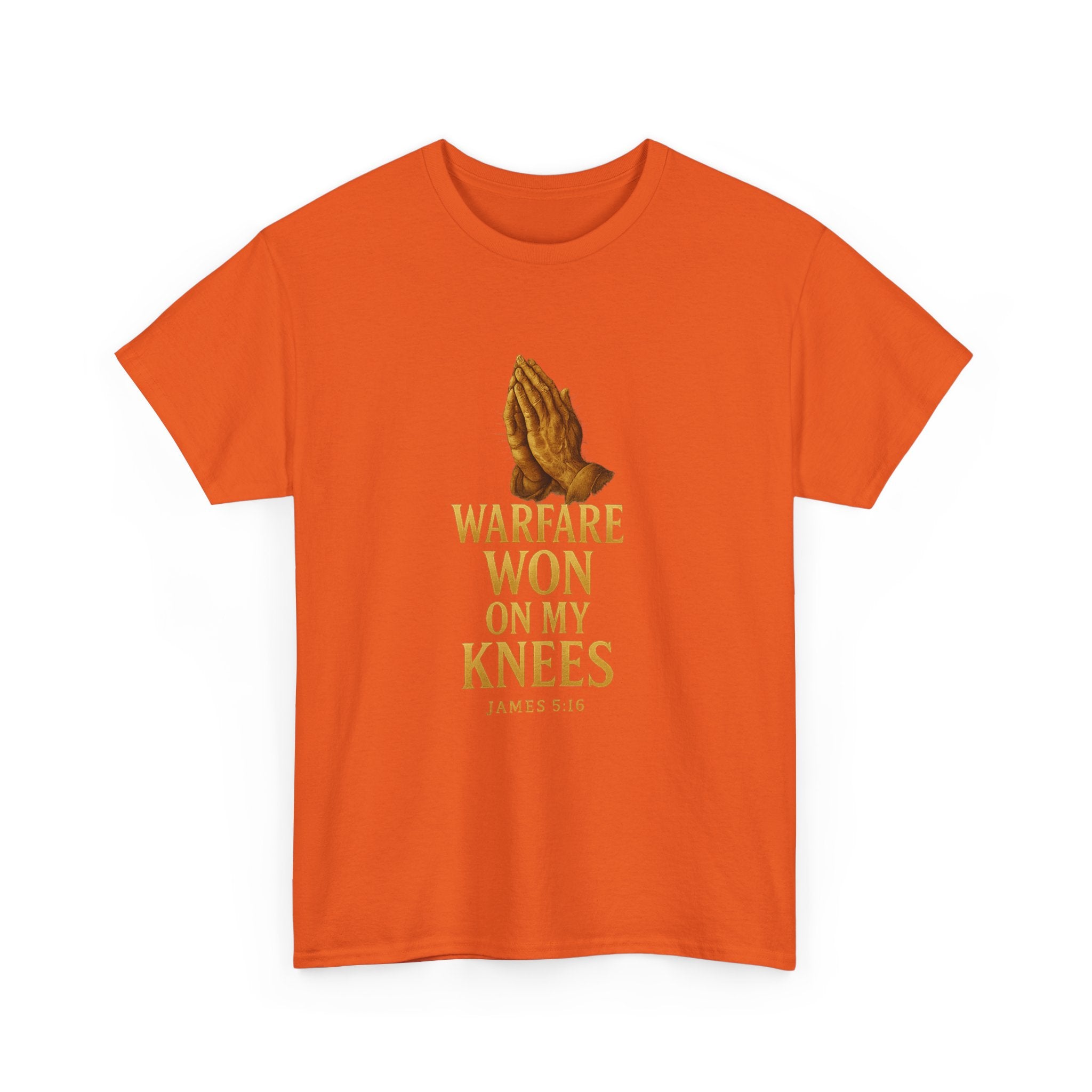 Warfare Won on My Knees Unisex Tee
