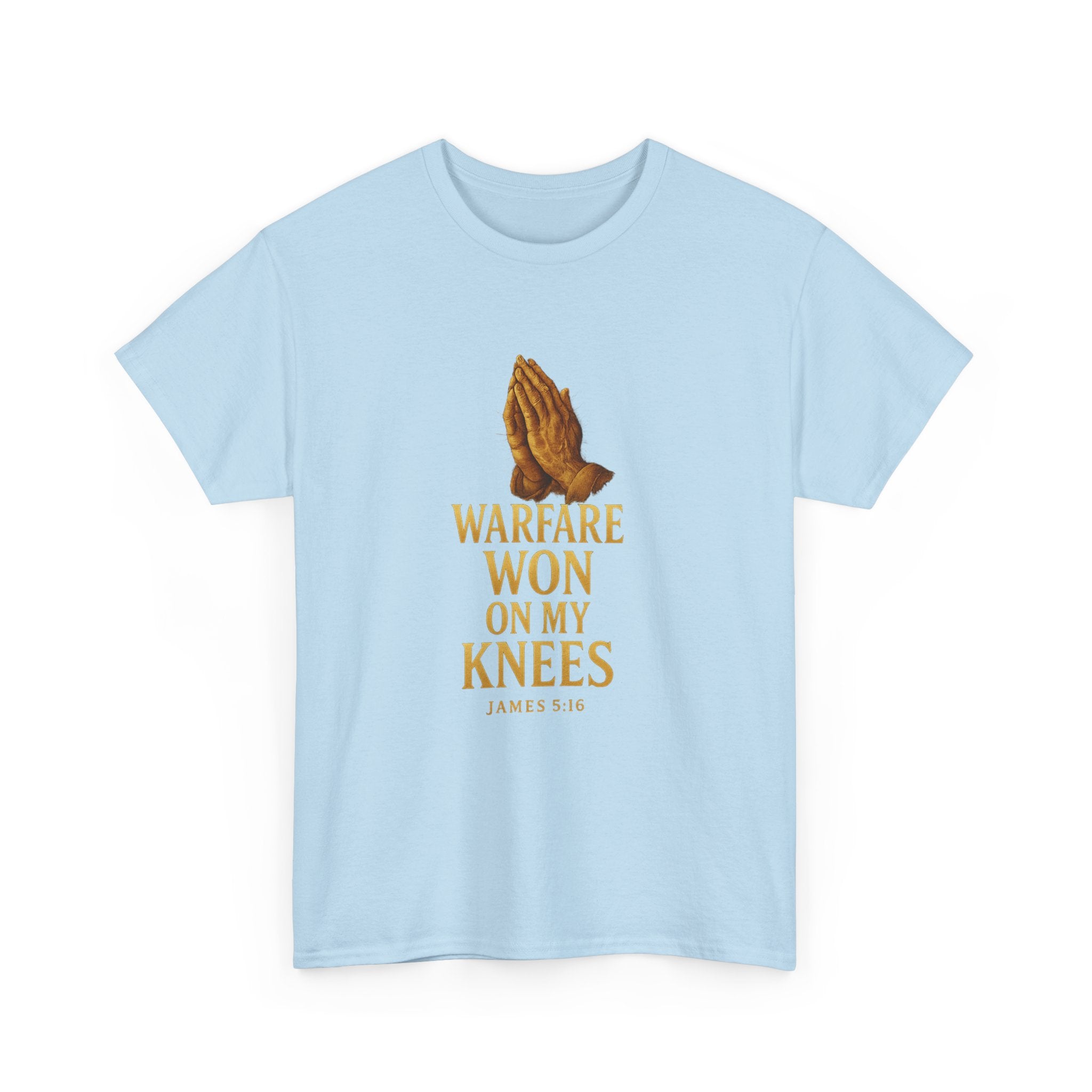 Warfare Won on My Knees Unisex Tee