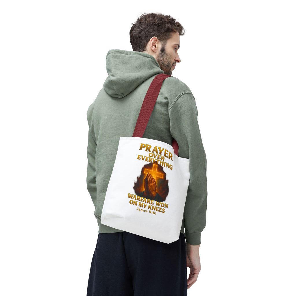 Prayer Motivational Tote Bag