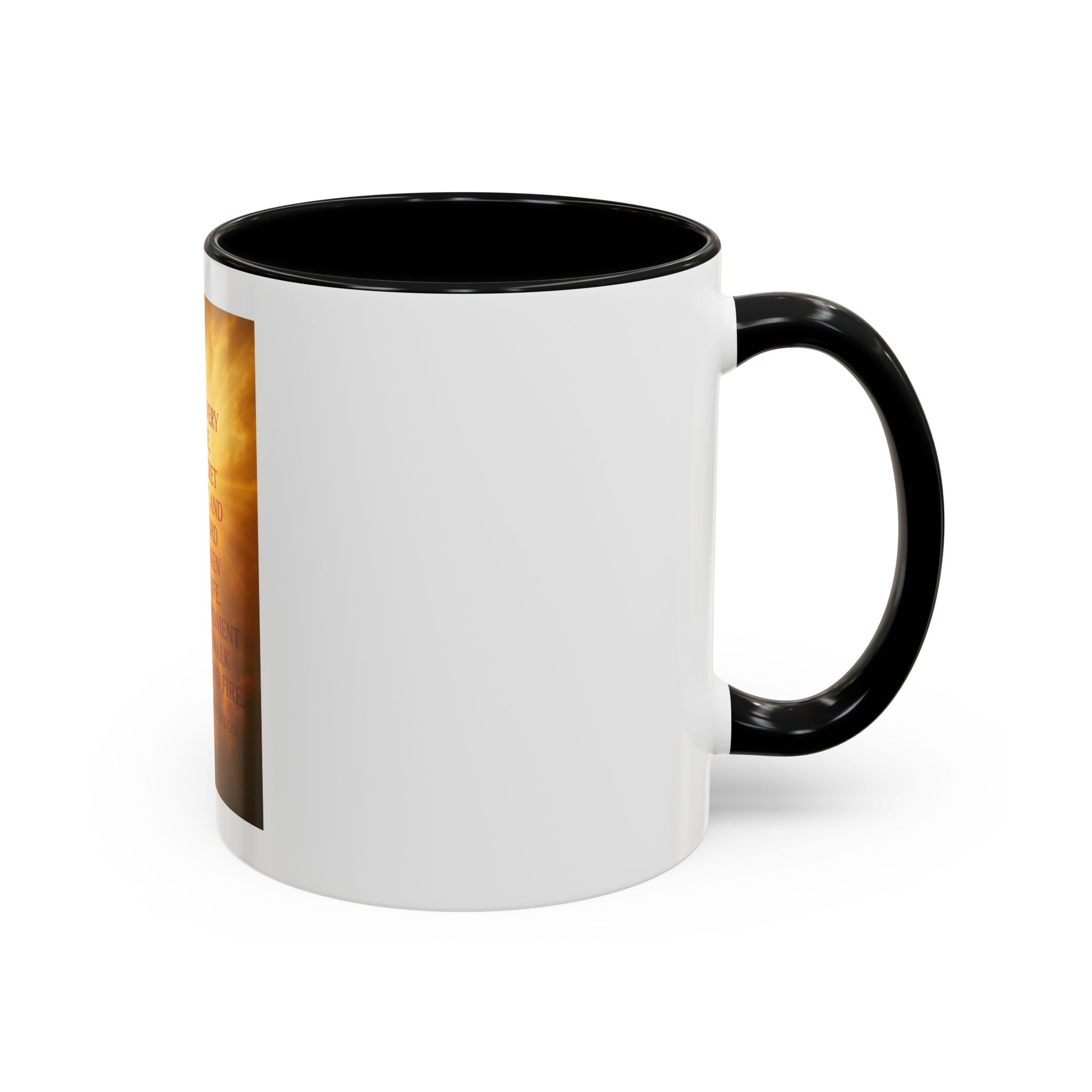 Inspirational Accent Coffee Mug