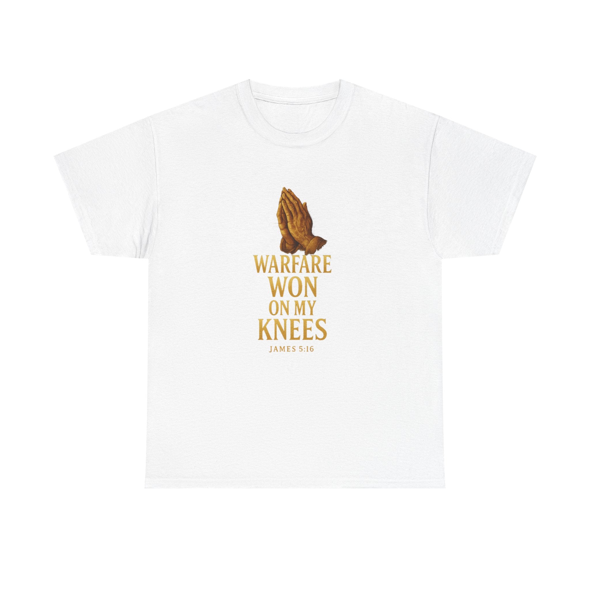 Warfare Won on My Knees Unisex Tee