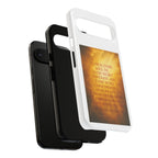 Inspirational Phone Case: Walk in Freedom and Fire