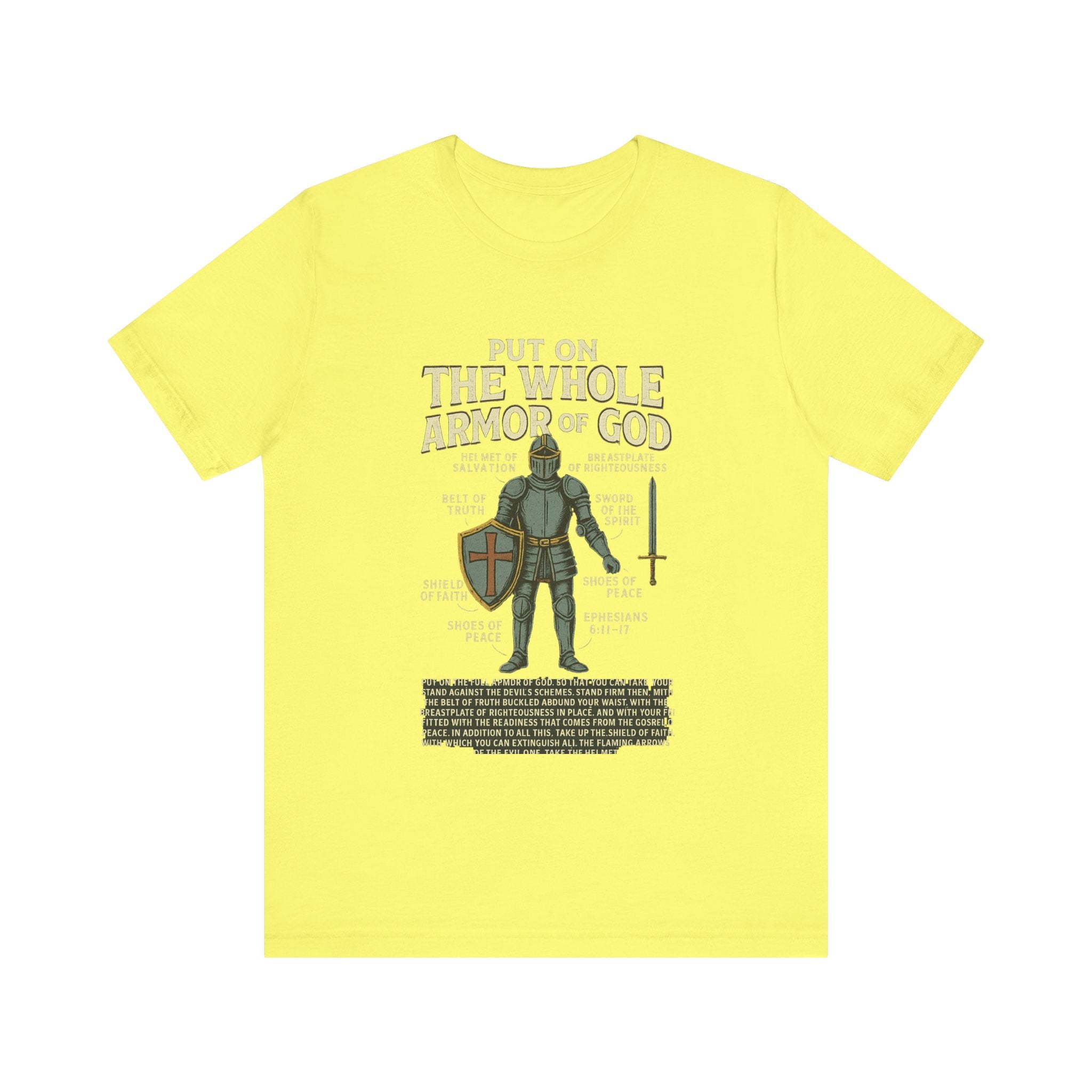 Faith-Inspired Armor of God Tee