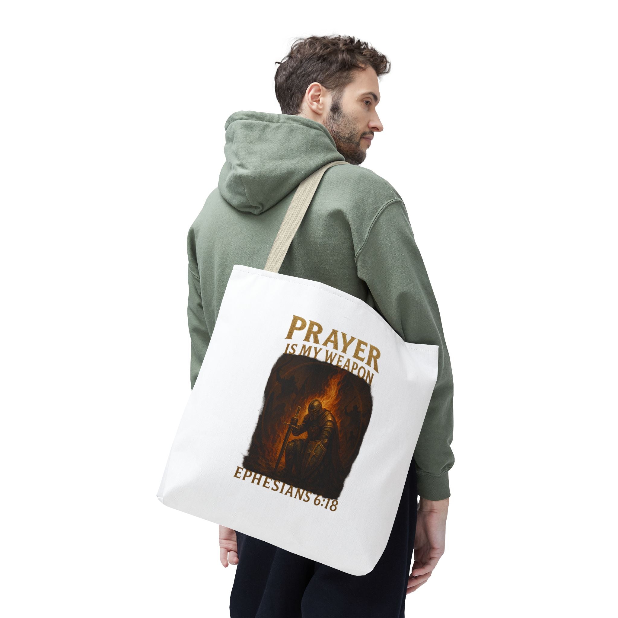 Prayer Warrior Tote Bag