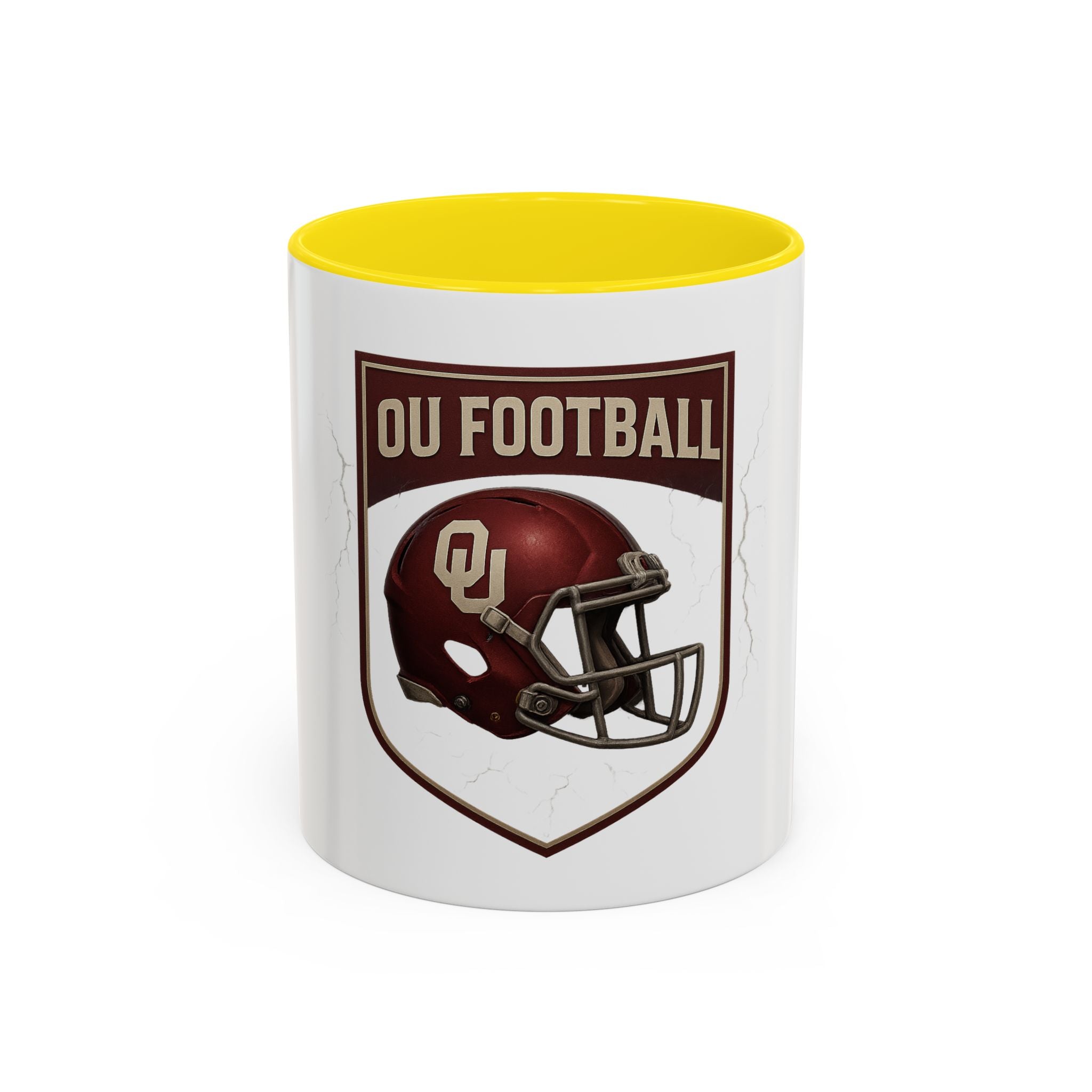 OU Football Accent Coffee Mug