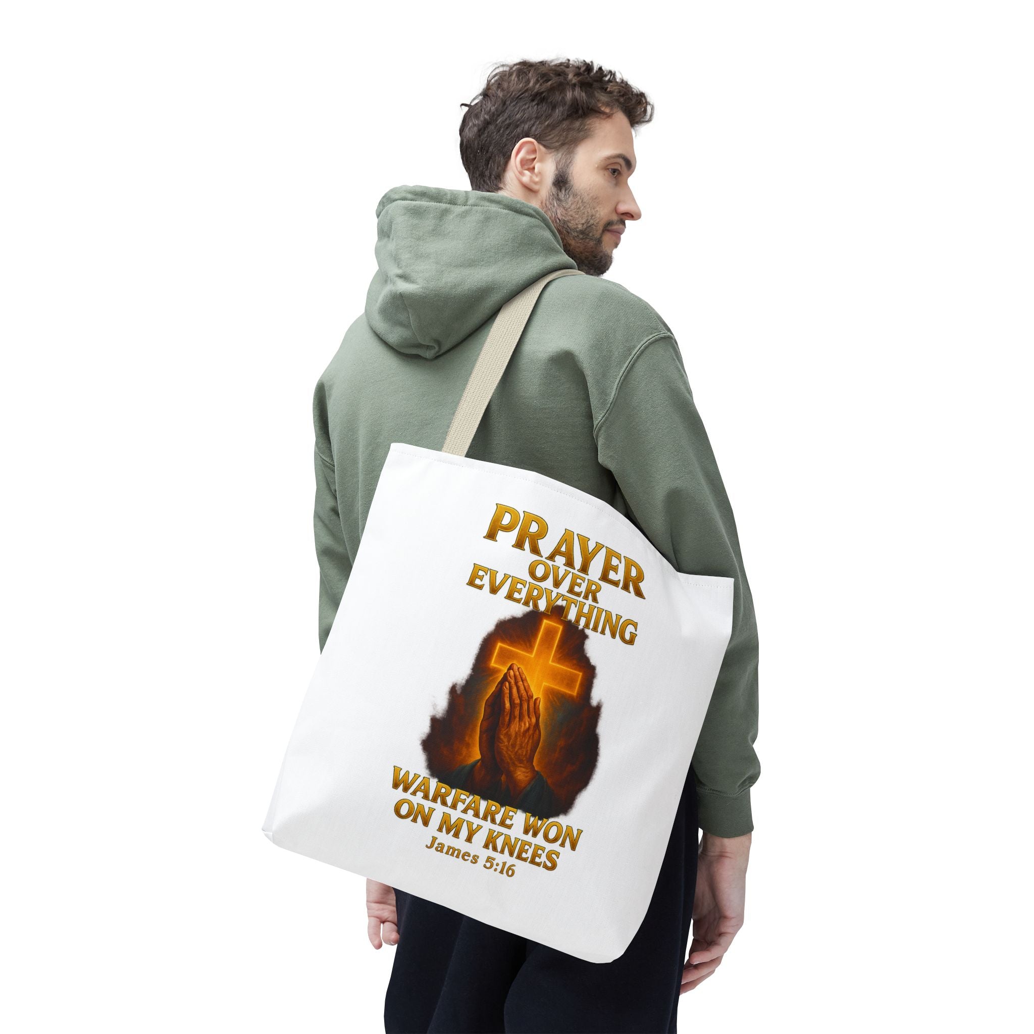 Prayer Motivational Tote Bag