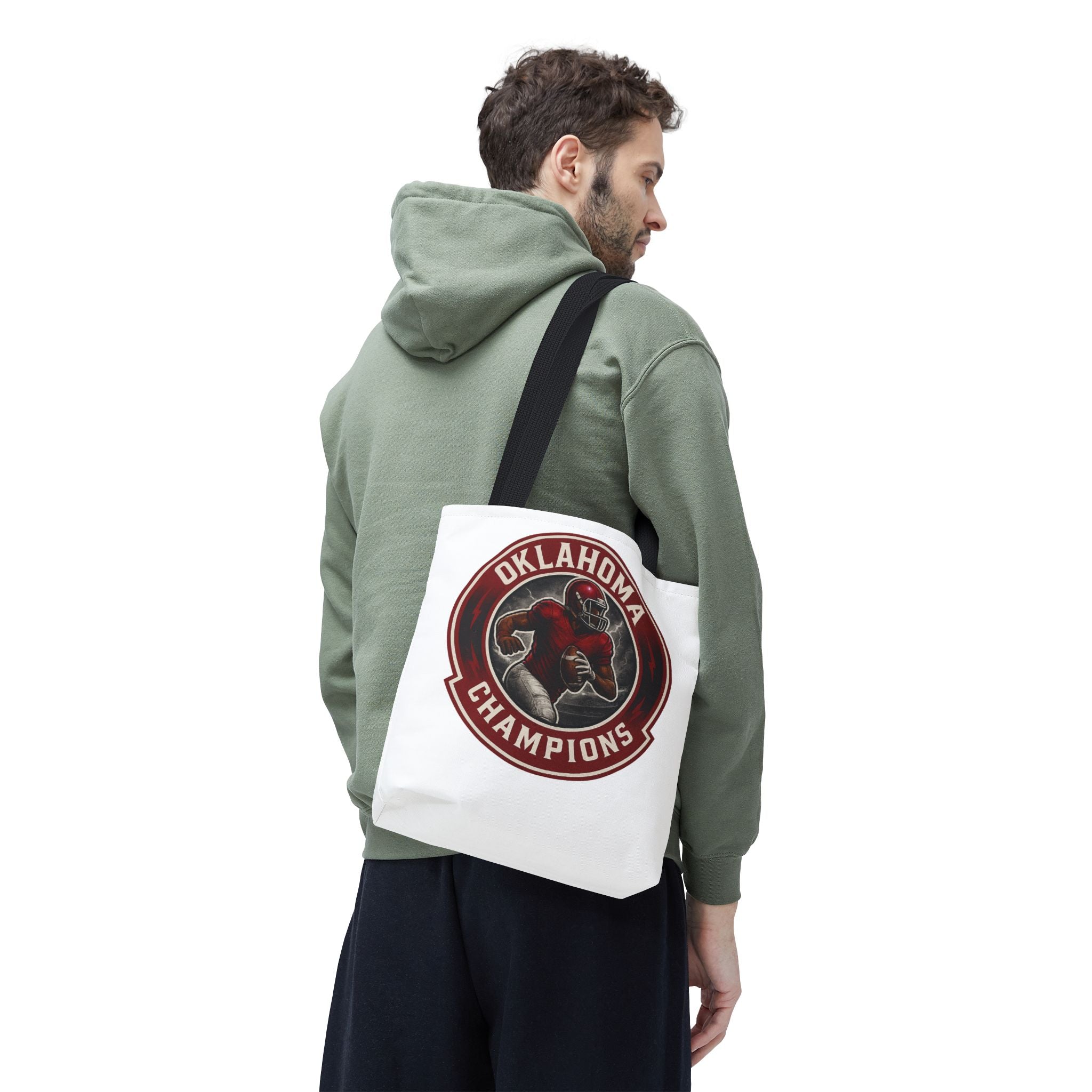 Oklahoma Champions Tote Bag, Sports Fan Tote