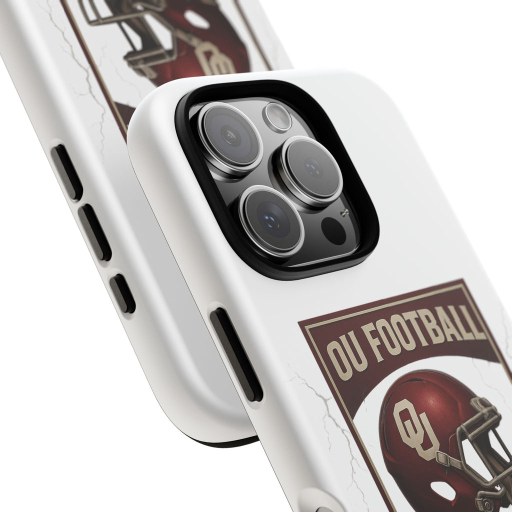 OU Football Tough Phone Case, Sports Gift