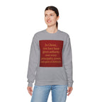 Faith-Inspired Crewneck Sweatshirt