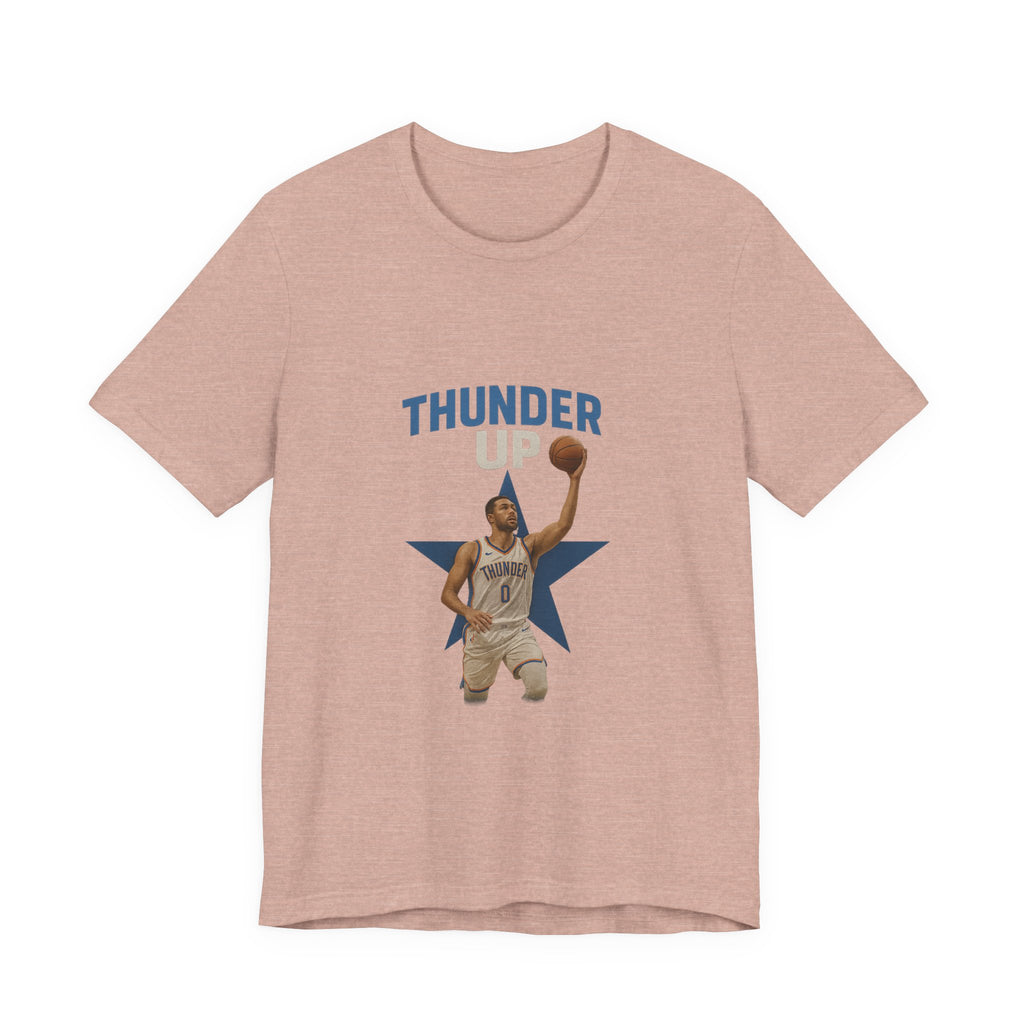 Thunder Up Basketball Tee