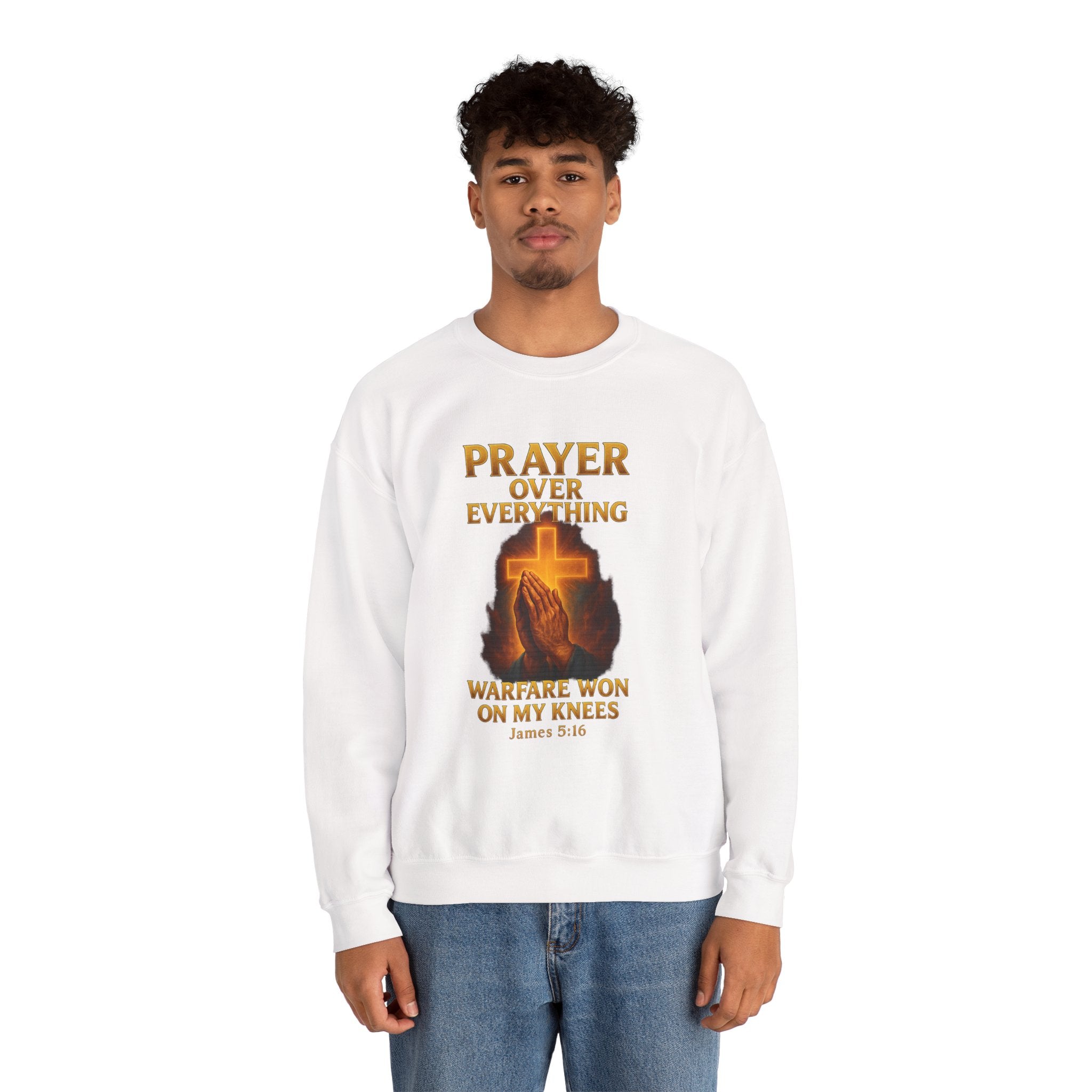 Prayer Over Everything Crewneck Sweatshirt