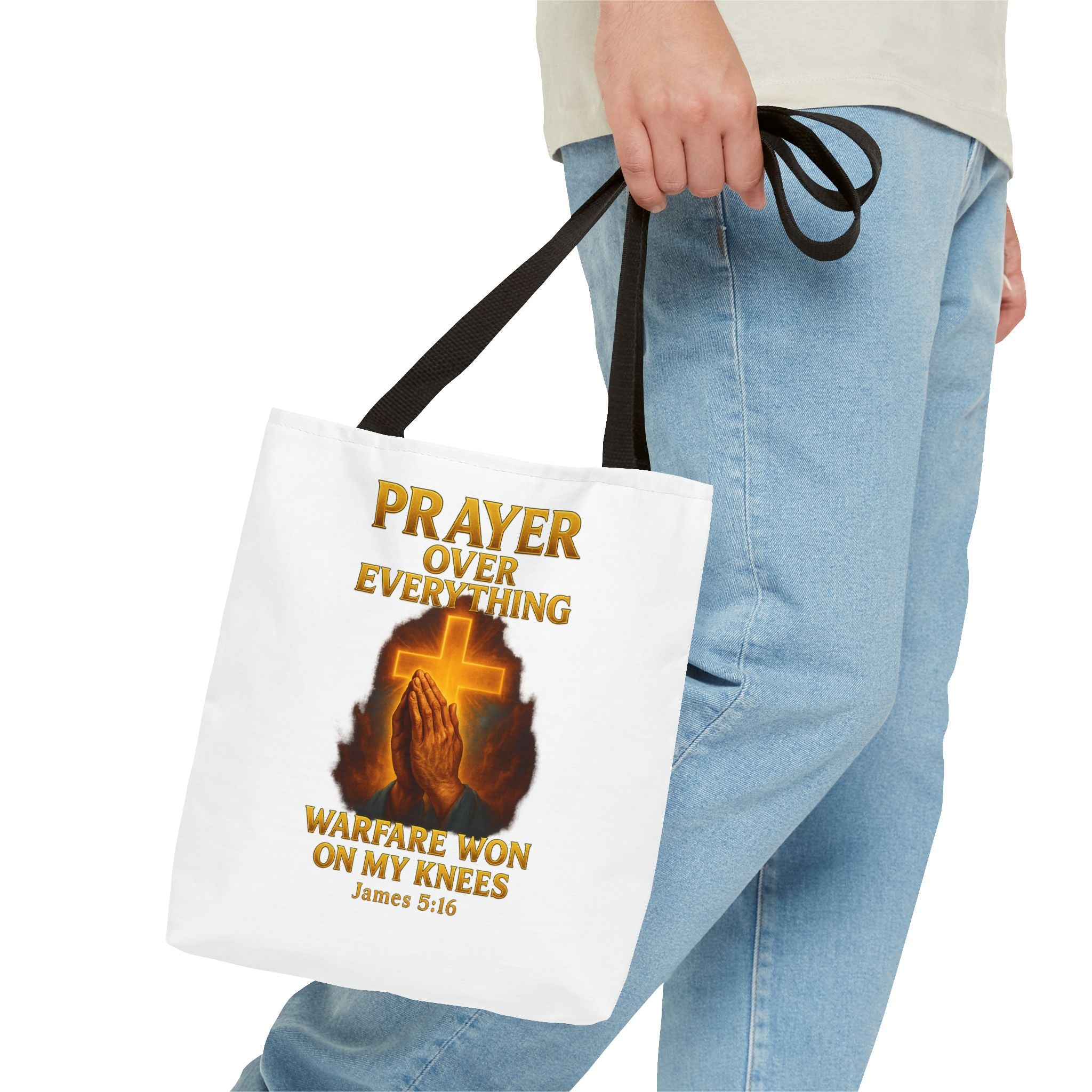 Prayer Motivational Tote Bag