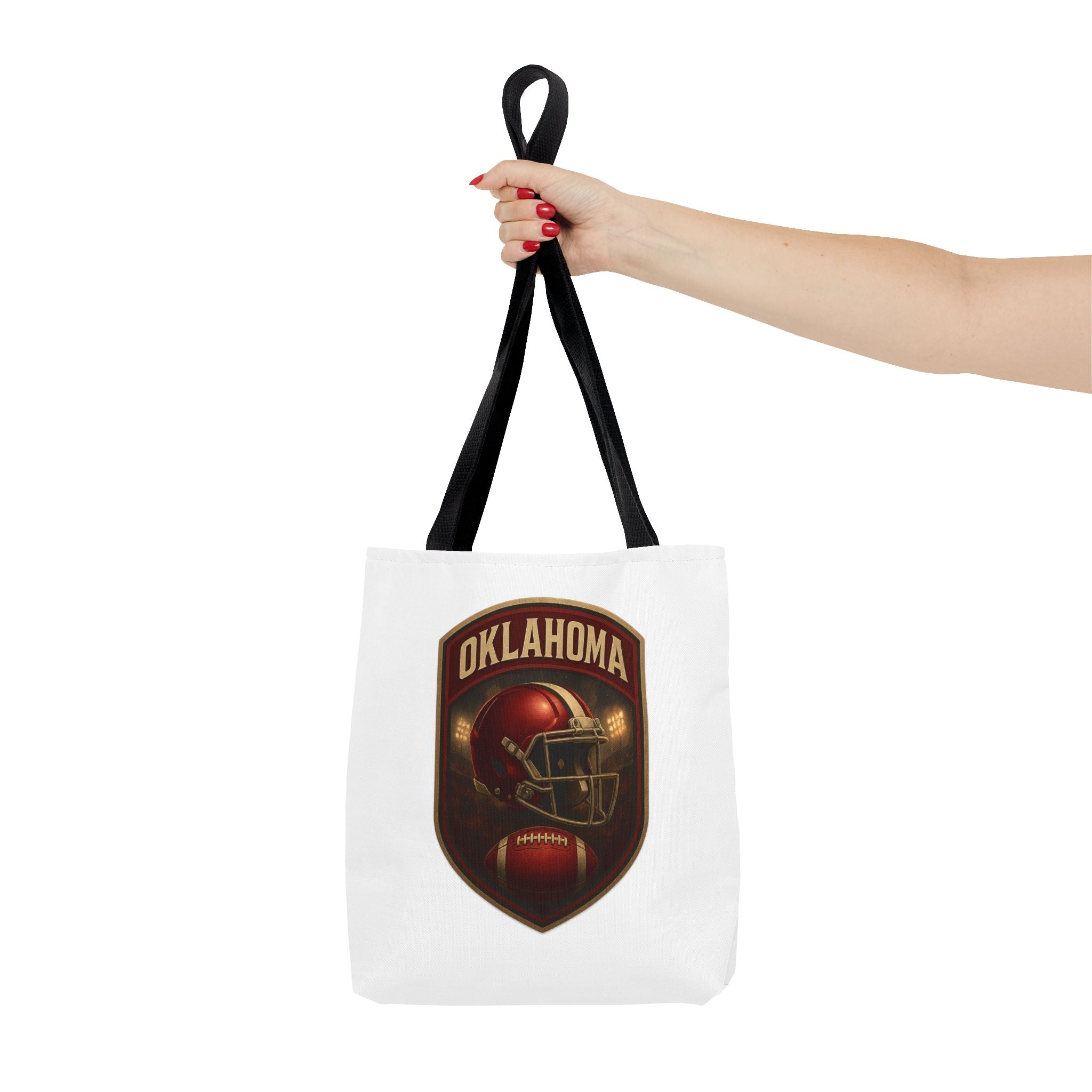 Football Themed Tote Bag, Sports Tote