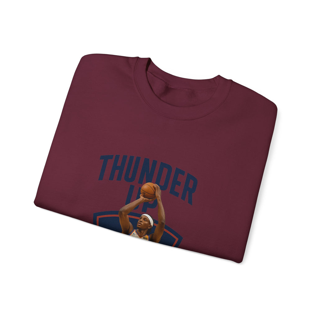 Thunder Up! Unisex Heavy Blend Crewneck Sweatshirt
