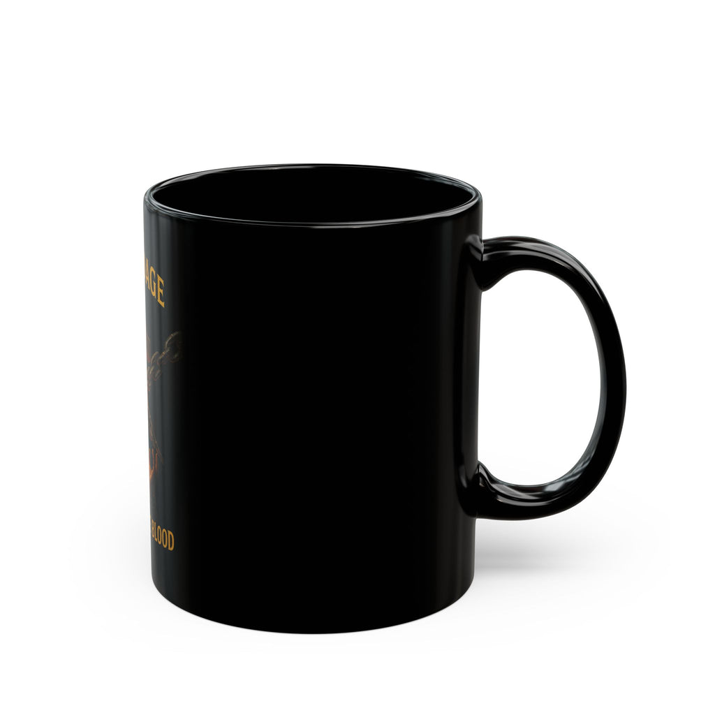 Christian Inspirational Black Mug