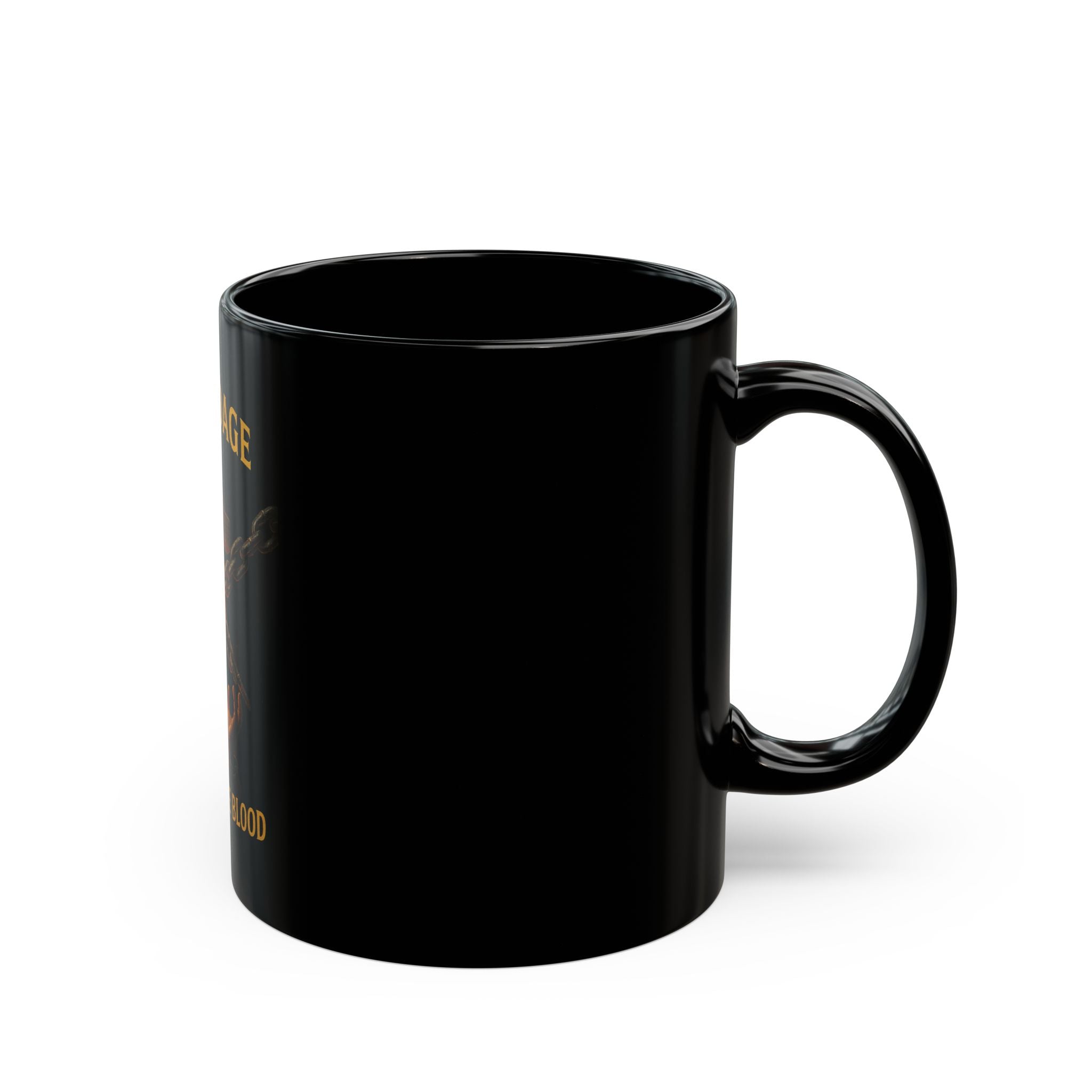 Christian Inspirational Black Mug