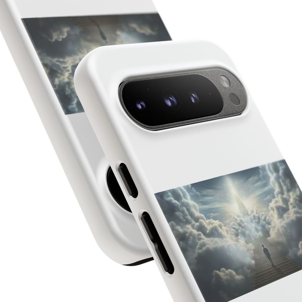 Stairway to Heaven – Spiritual Cloud Path Mobile Cover