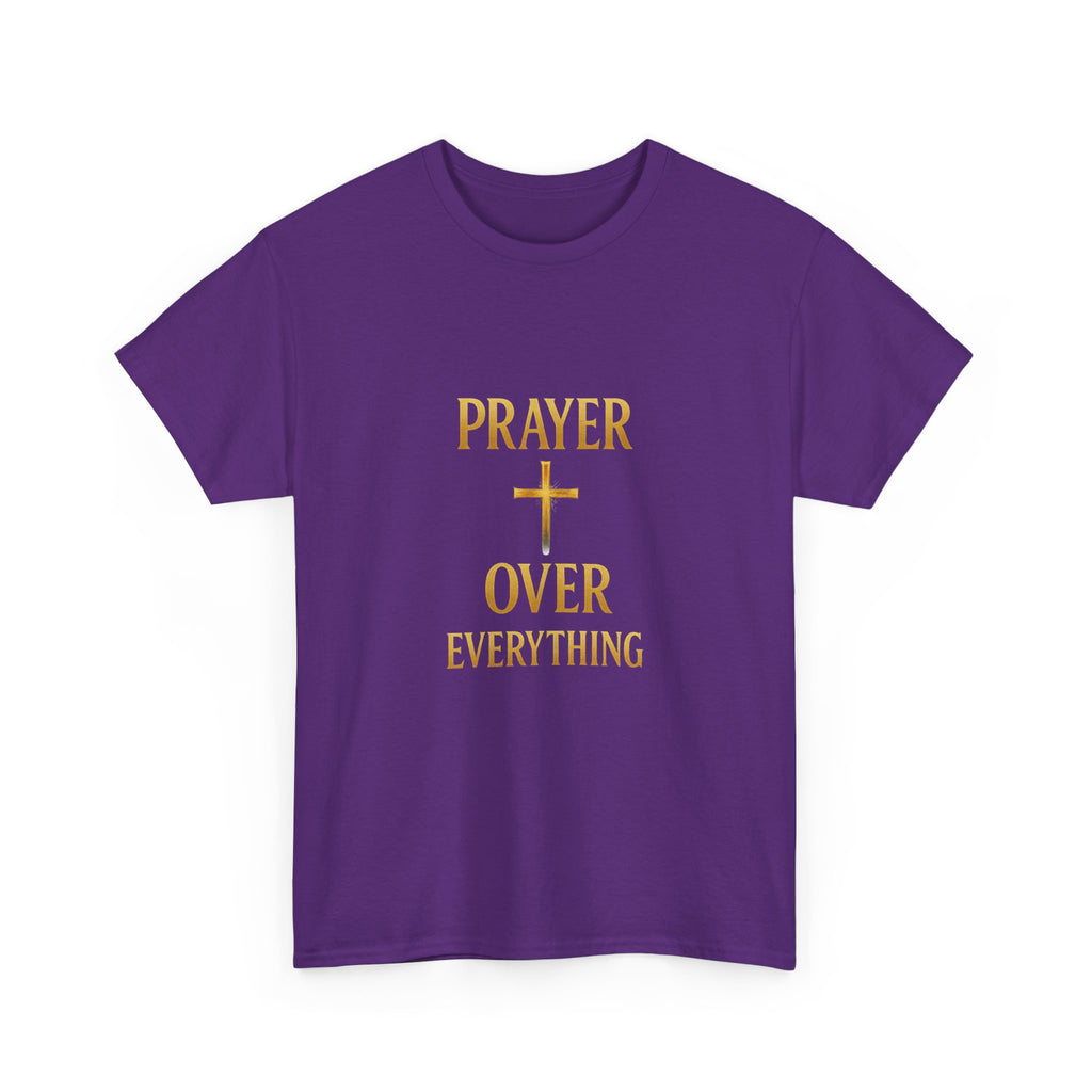 Prayer Over Everything Unisex Heavy Cotton Tee
