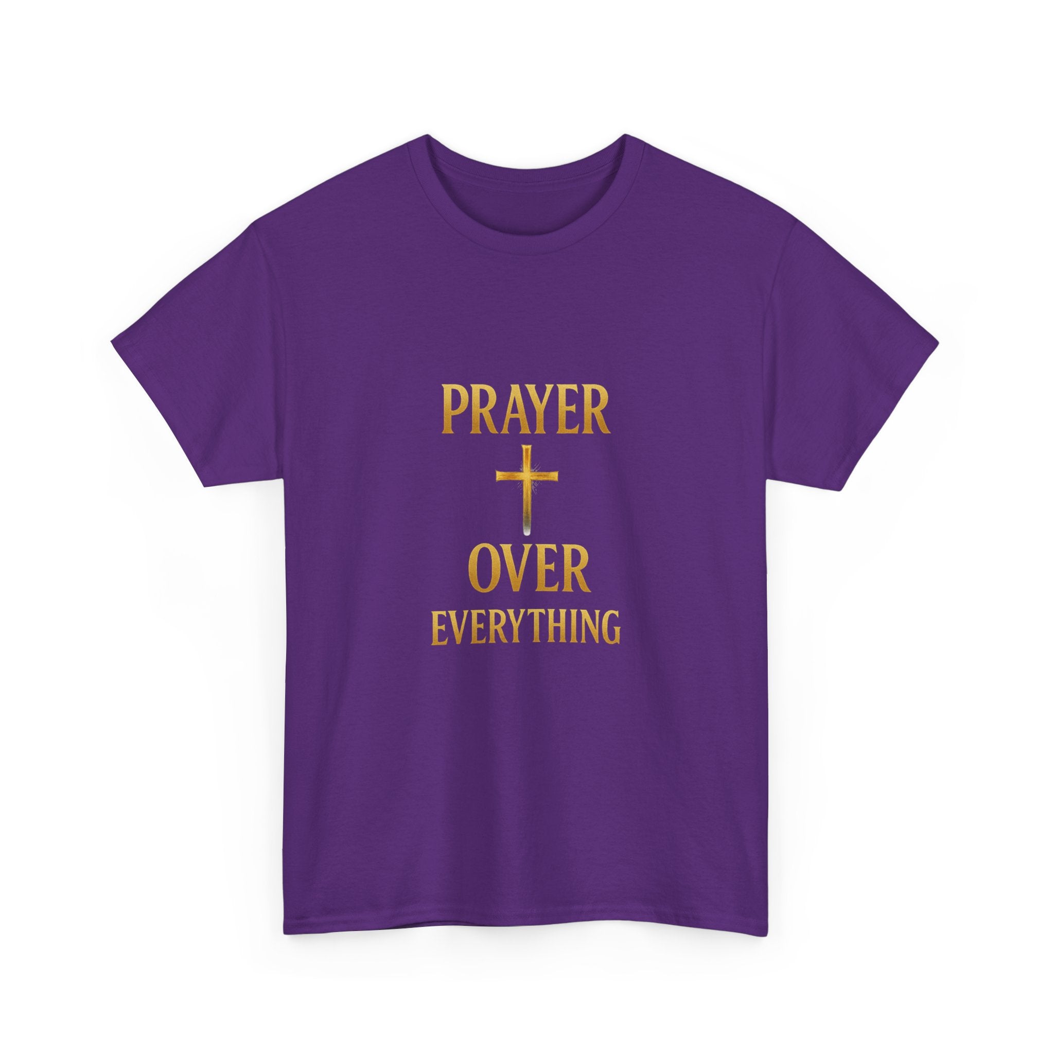 Prayer Over Everything Unisex Heavy Cotton Tee