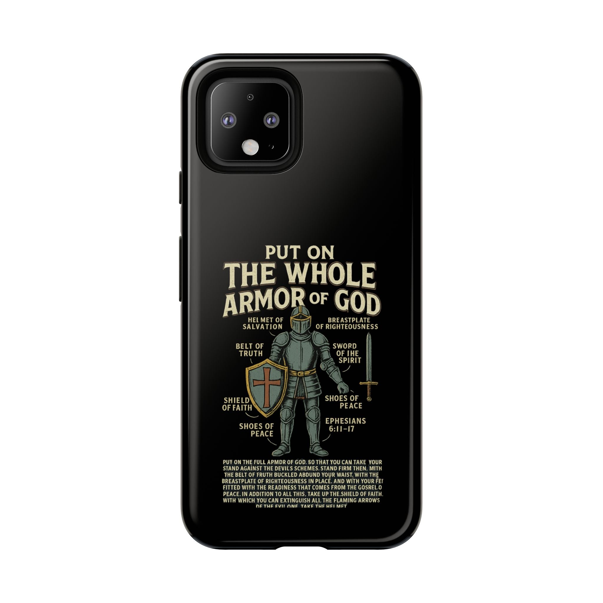 Armor of God – Spiritual Warrior Mobile Cover