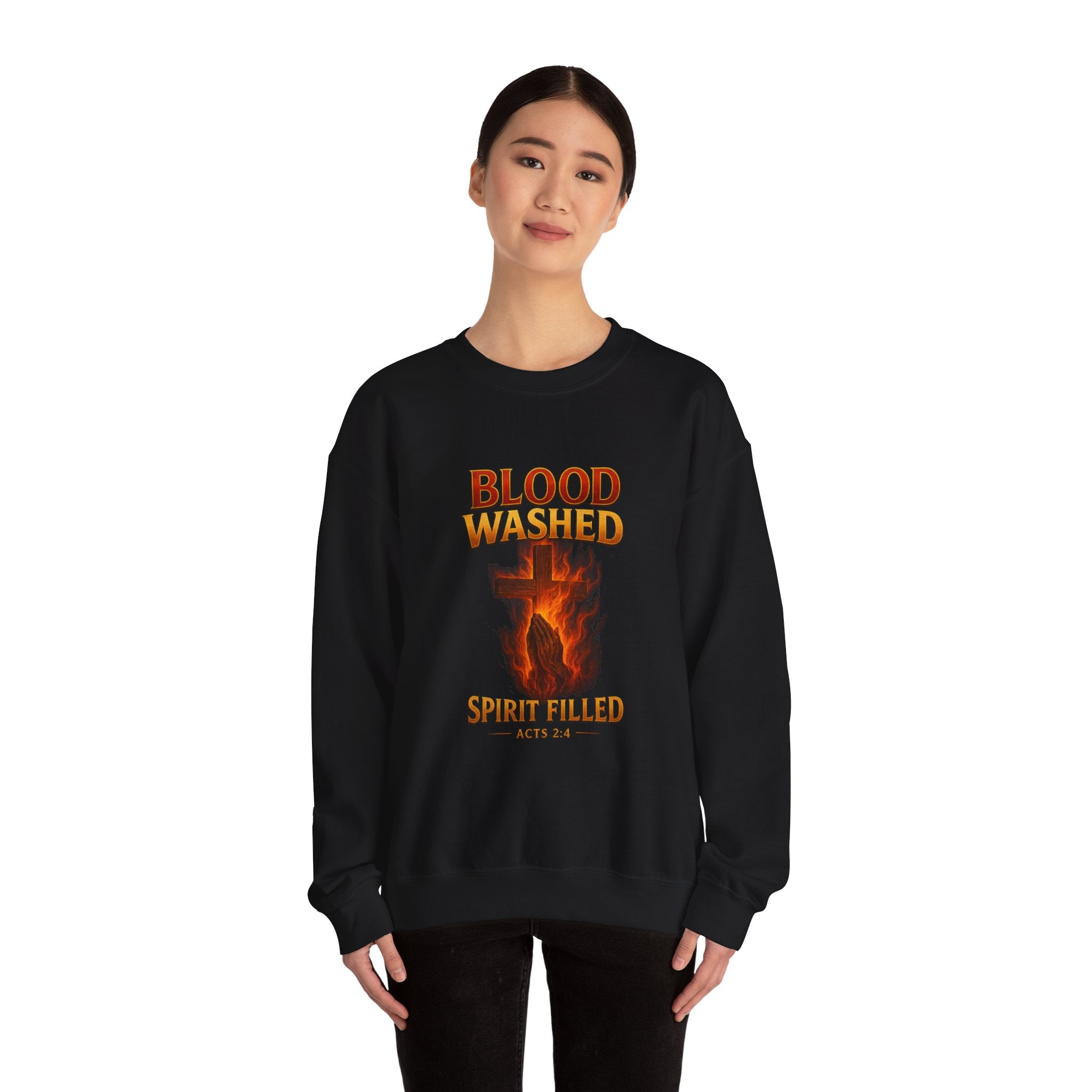 Blood Washed Spirit Filled Sweatshirt