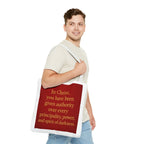 Faith-Inspired Tote Bag, Scripture Bag