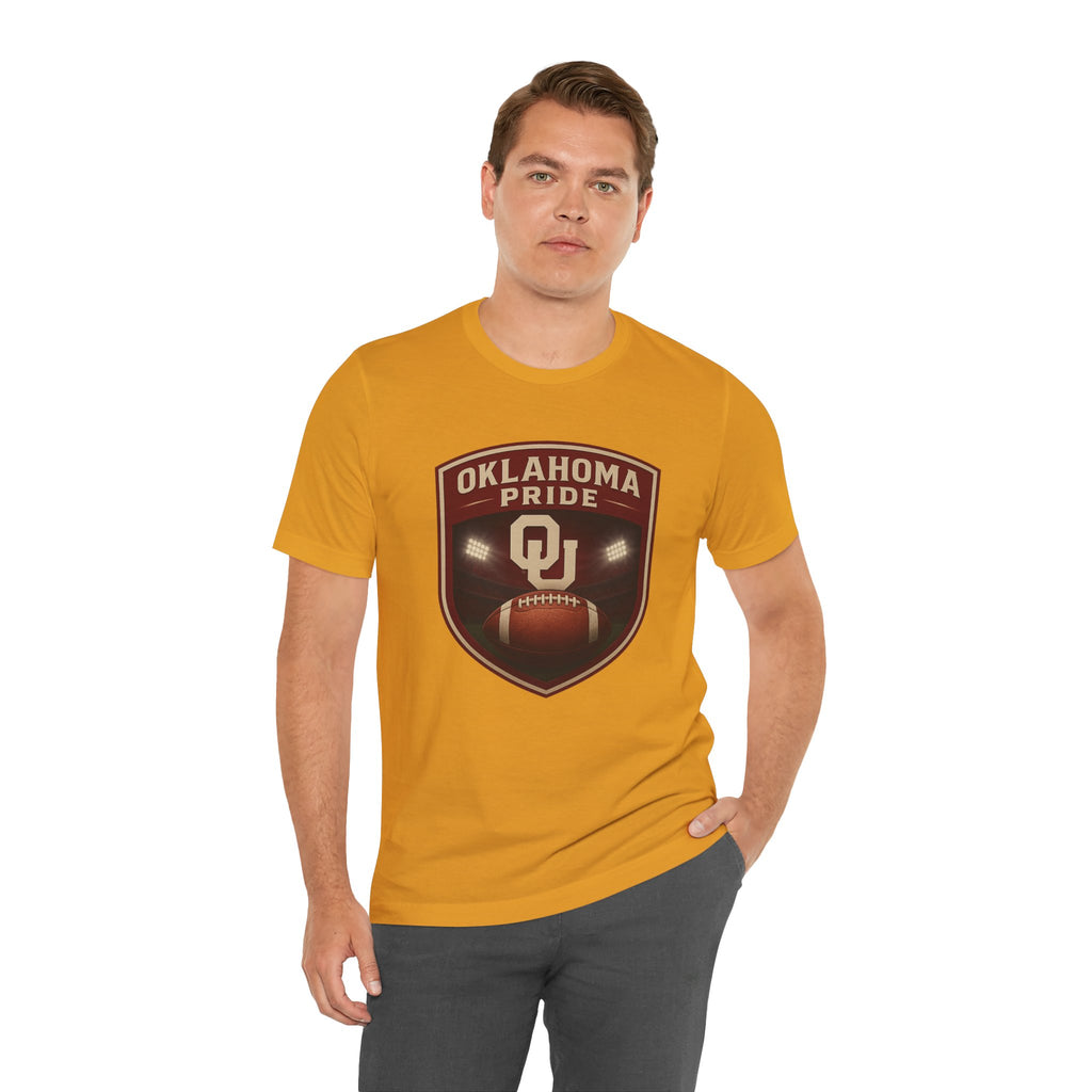 Oklahoma Pride Football Tee
