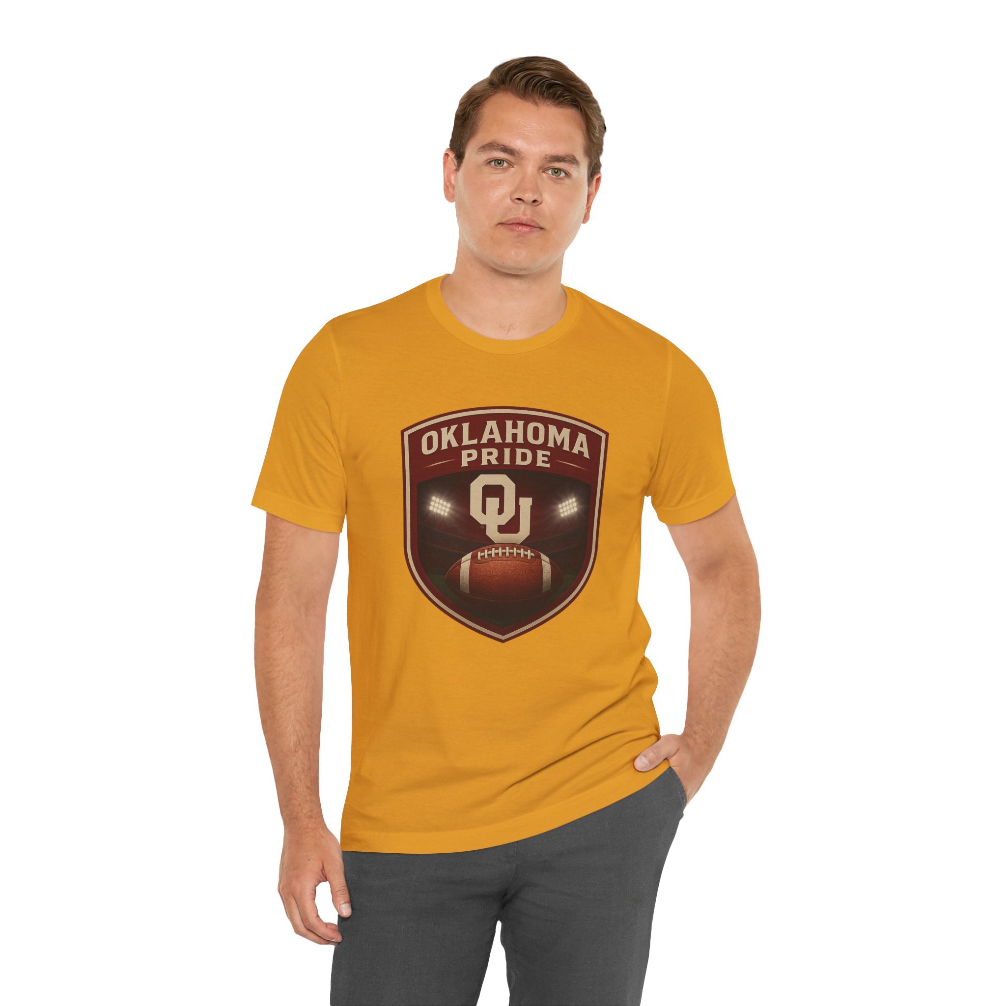 Oklahoma Pride Football Tee