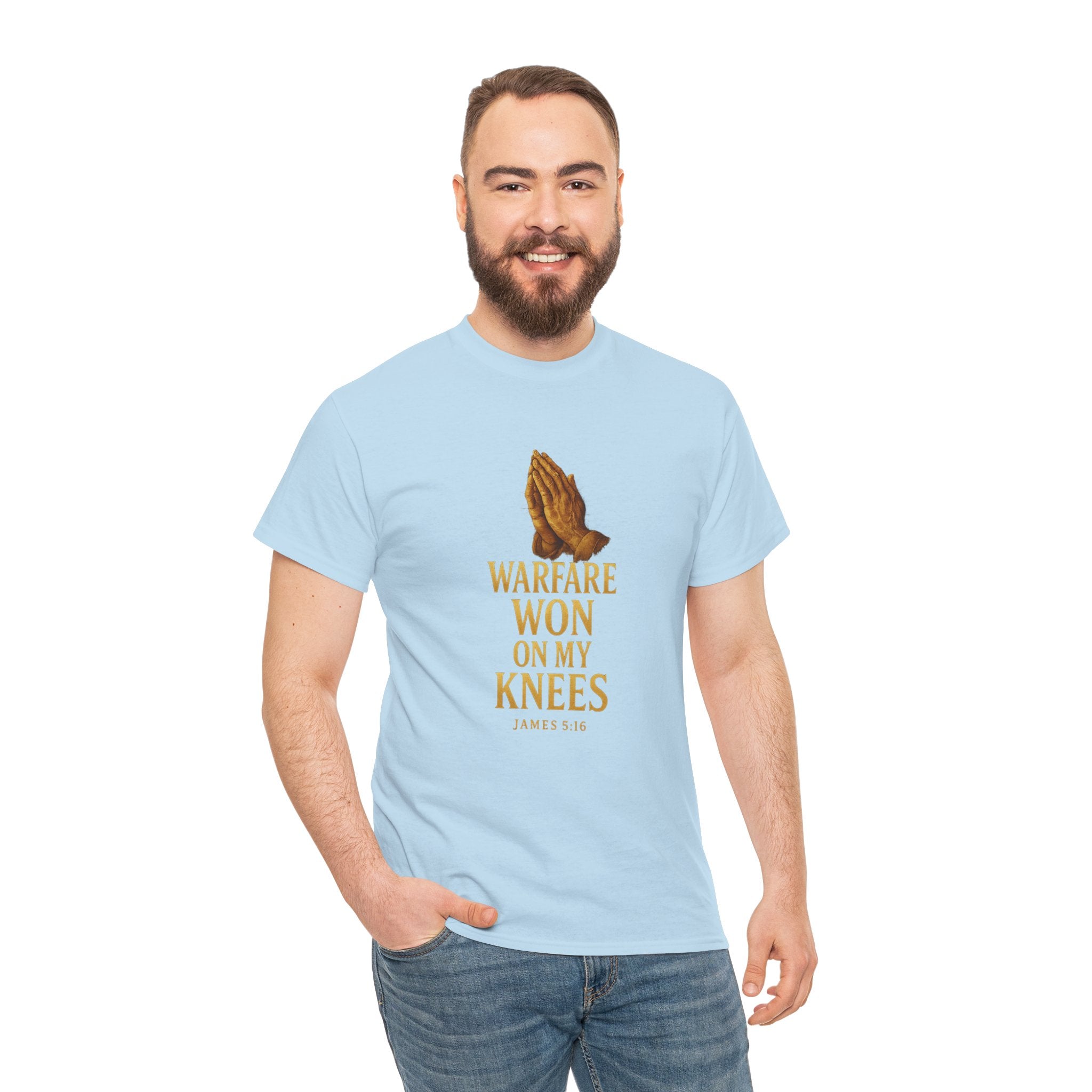 Warfare Won on My Knees Unisex Tee
