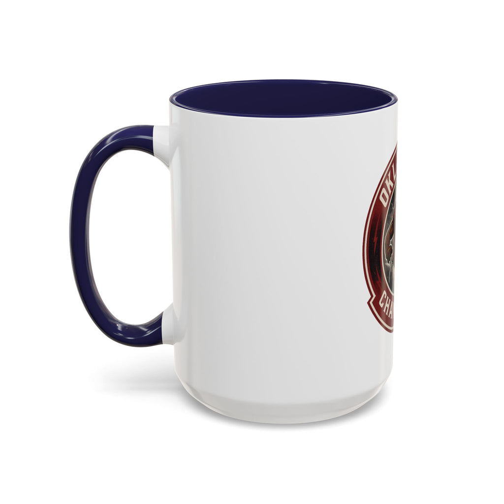 Oklahoma Champions Accent Coffee Mug