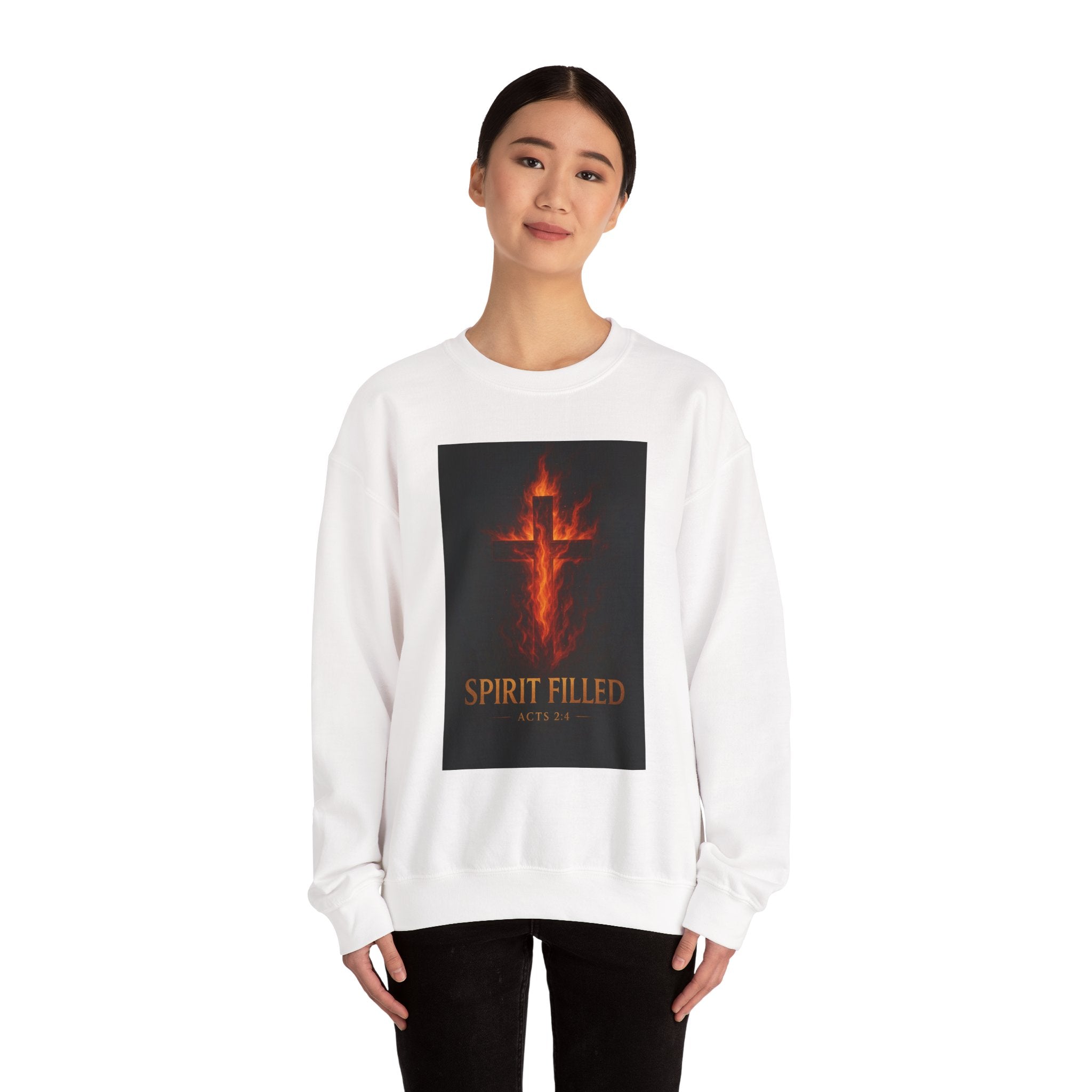Spirit Filled Unisex Heavy Blend™ Crewneck Sweatshirt