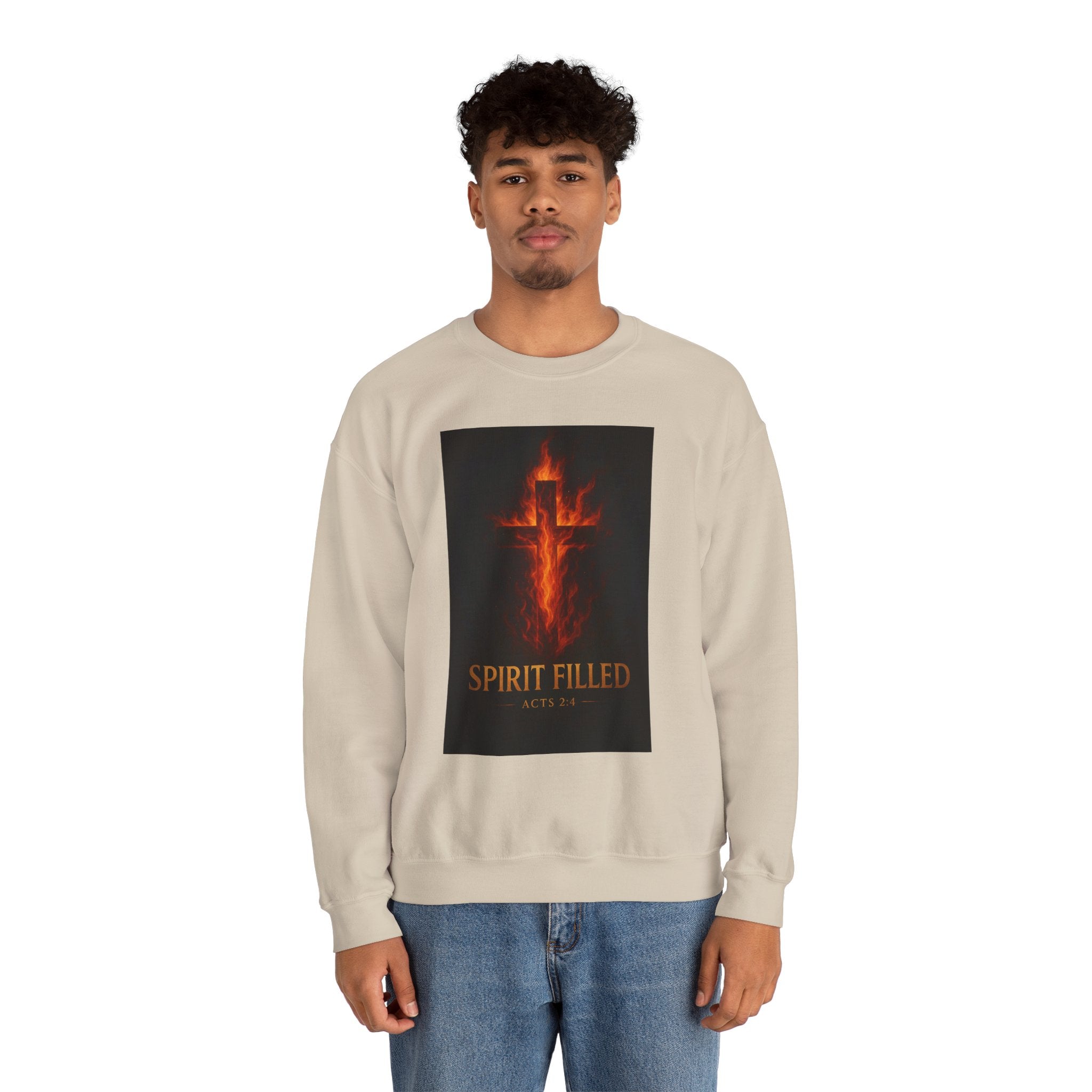 Spirit Filled Unisex Heavy Blend™ Crewneck Sweatshirt