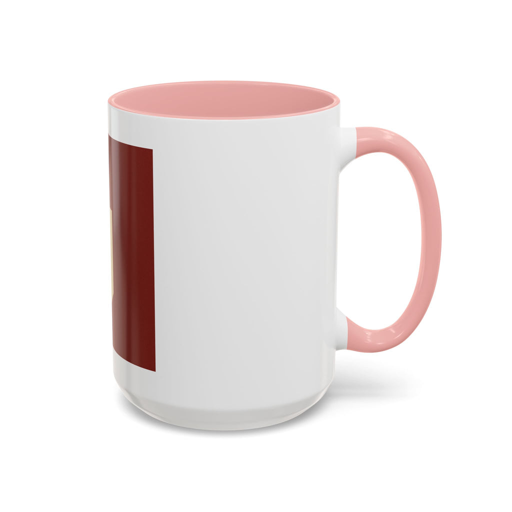 Crimson Accent Coffee Mug with OU Logo