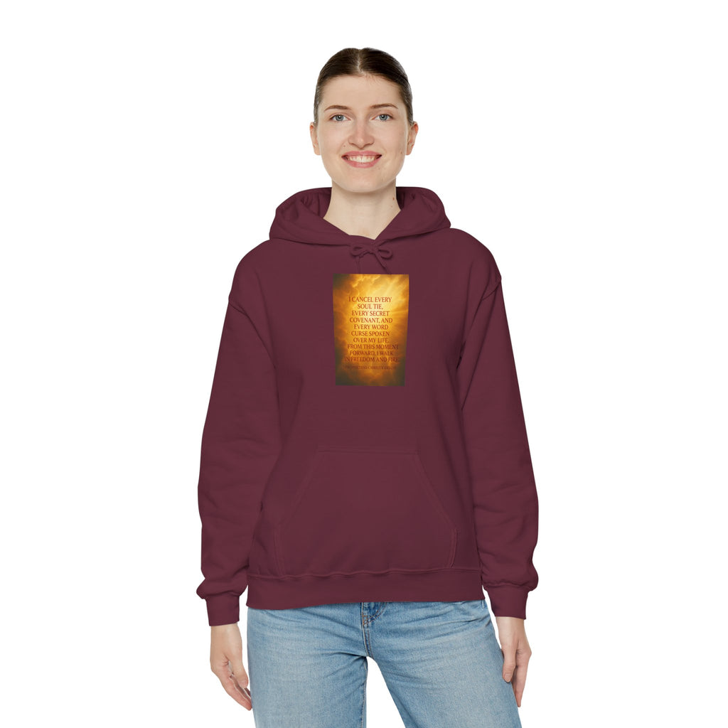 Inspirational Quote Hooded Sweatshirt